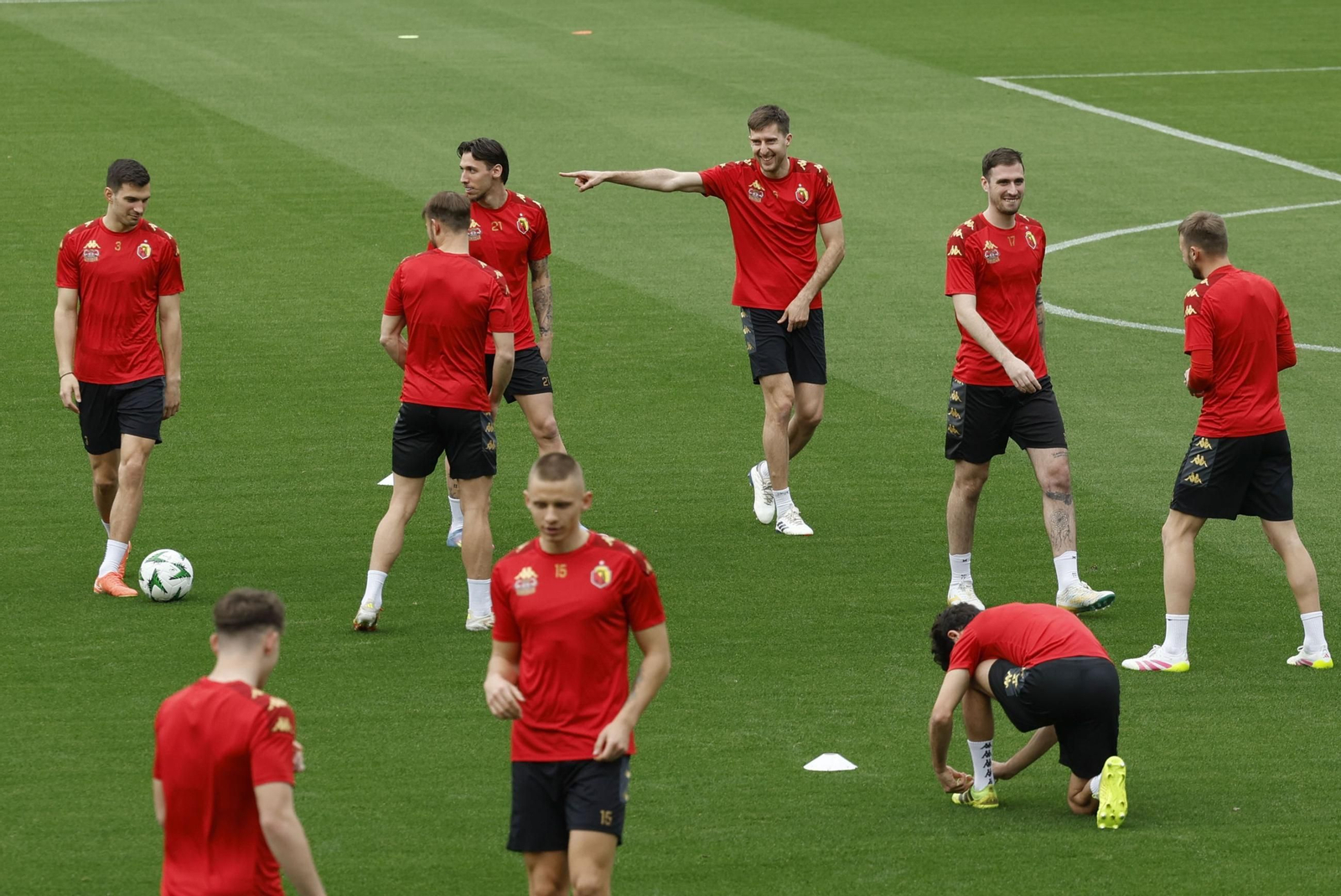 Las fotos de la previa del Betis - Jagiellonia