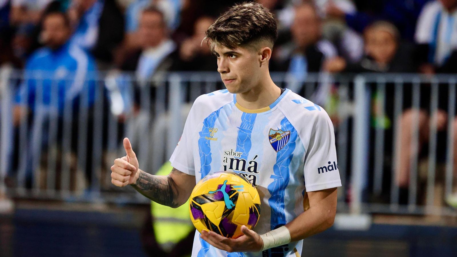 Las fotos del Málaga-Deportivo de La Coruña