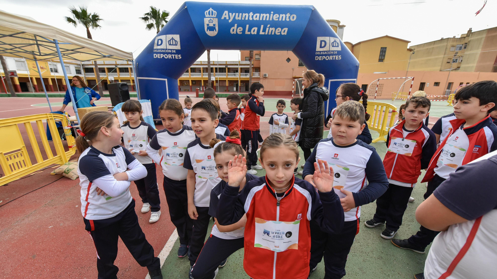 Fotos de la carrera contra la leucemia del Colegio Salesianos de La Línea