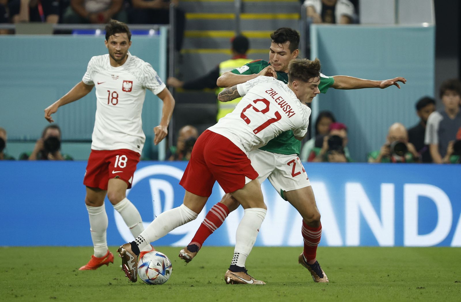 Las imágenes del México - Polonia