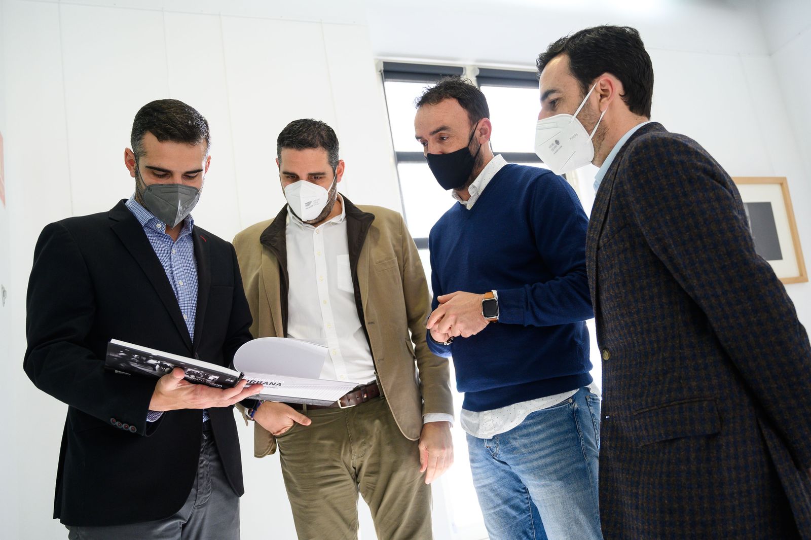 Ramón Fernández-Pacheco, Juan J. Alonso, Manu Méndez y Carlos Sánchez.