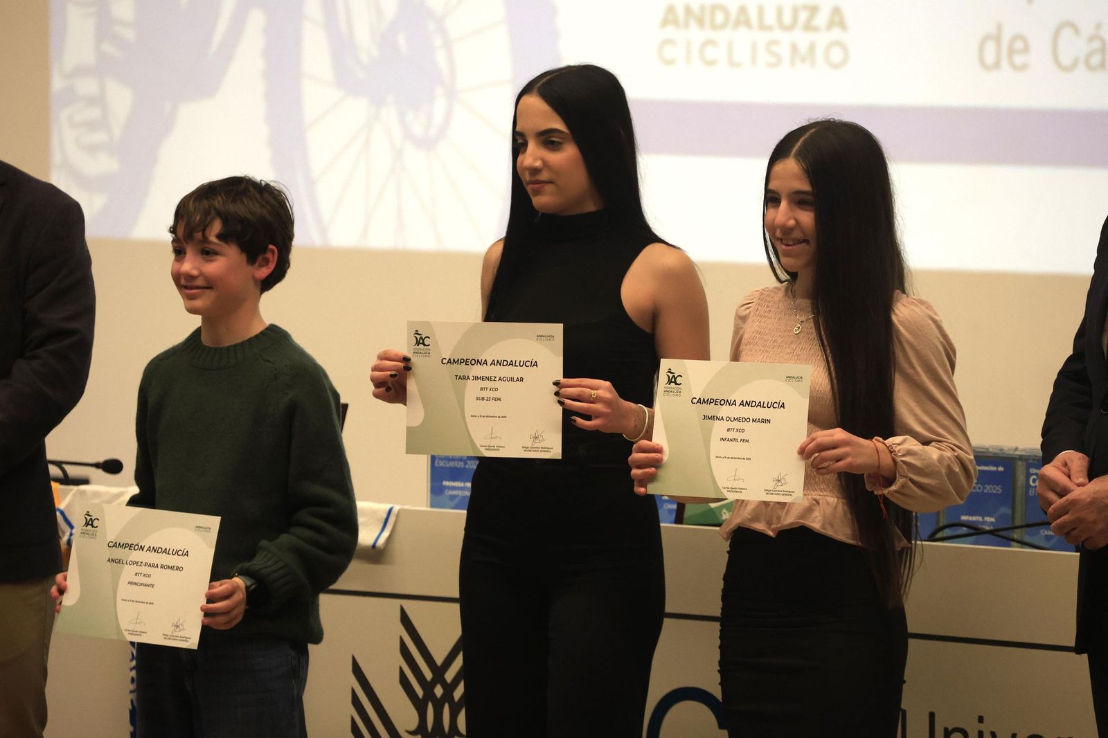 Las fotos de la gala de la Federación Andaluza de Ciclismo, en Algeciras