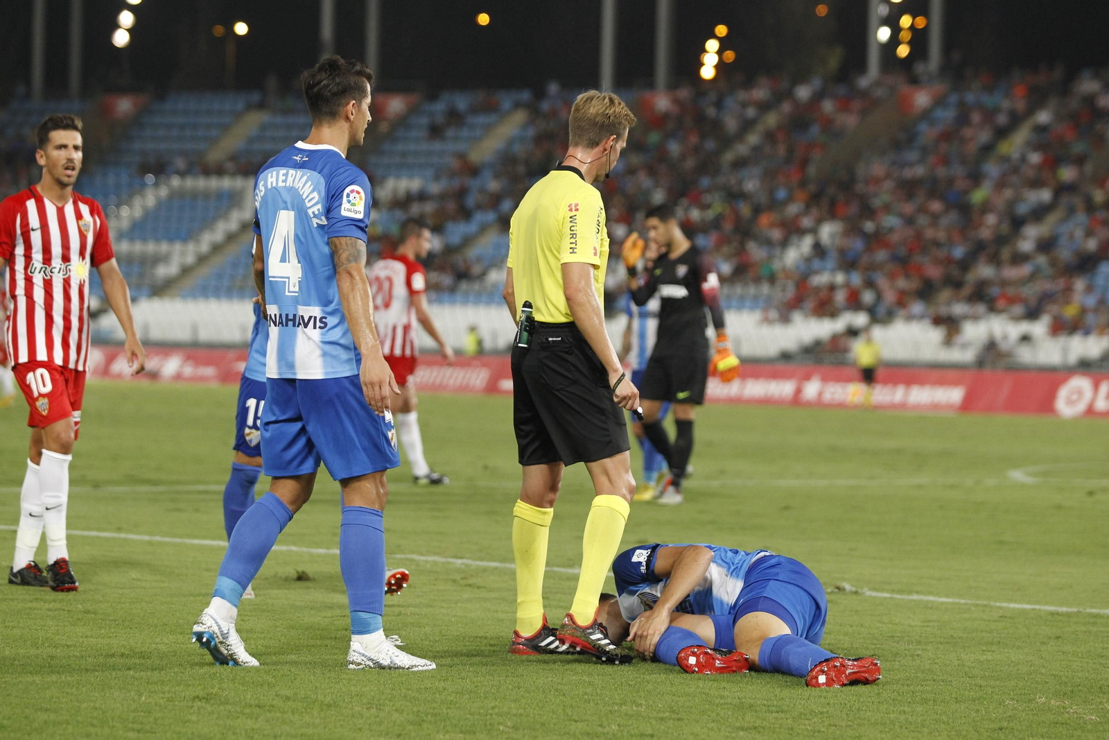 Las imágenes del Almería-Málaga
