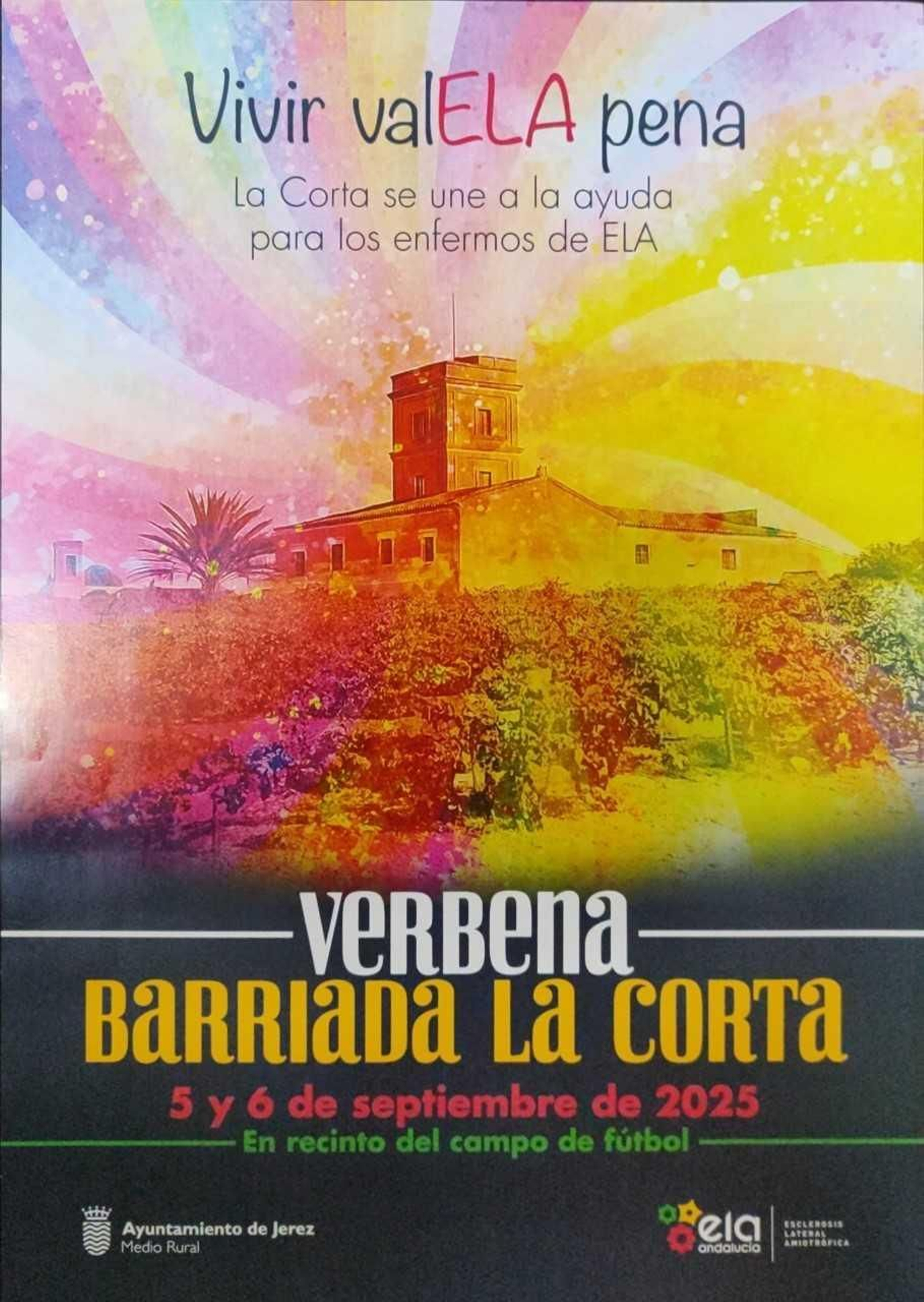 Cartel de la Verbena de La Corta 2025.