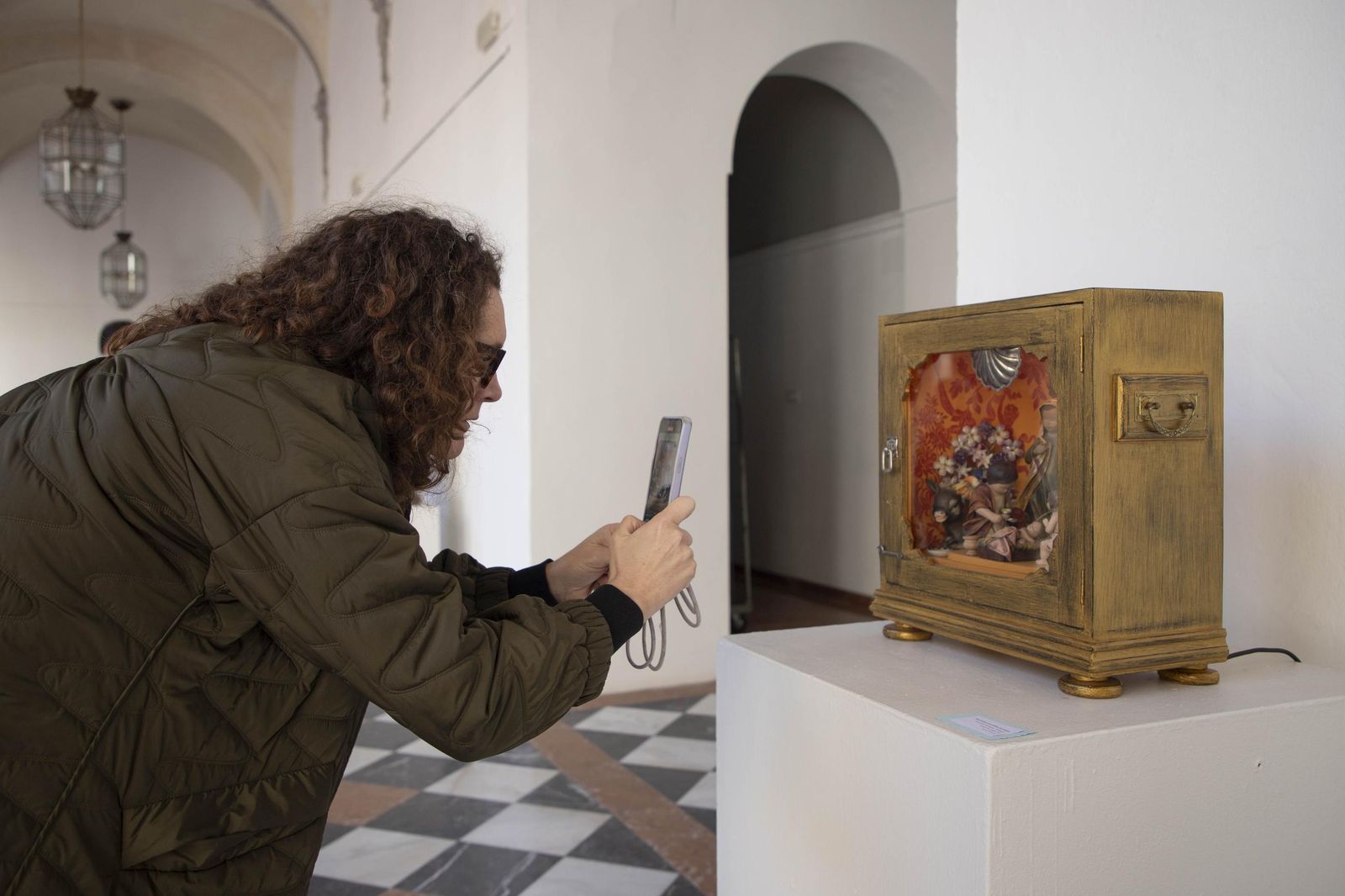 Uno de los belenes de Marcos Campos.