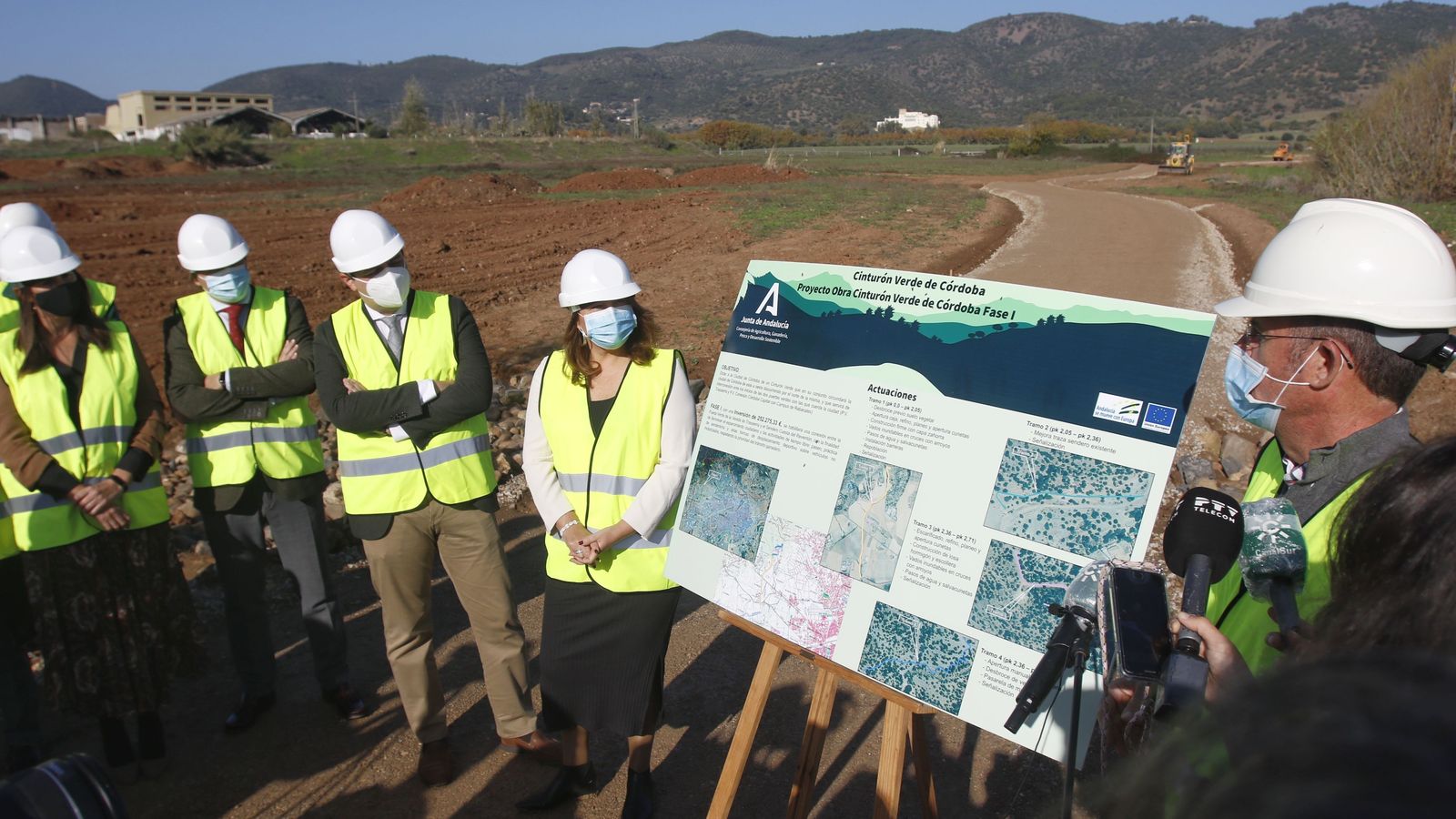 Obras del Cinturón Verde.