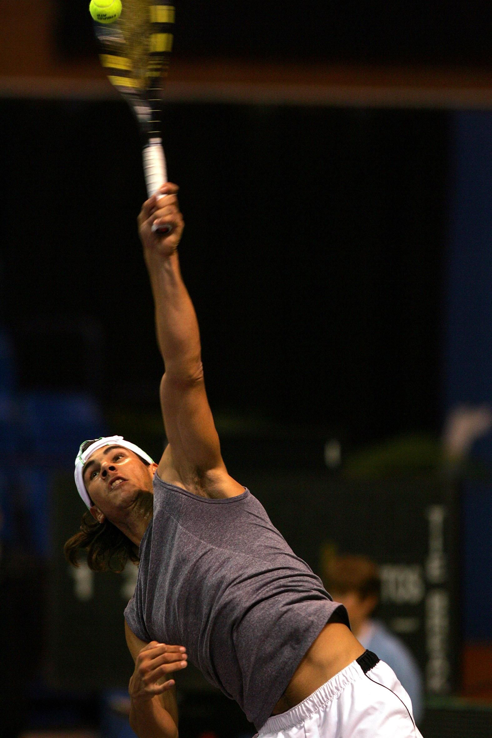 Cuando Rafa Nadal ya jugó en el Carpena