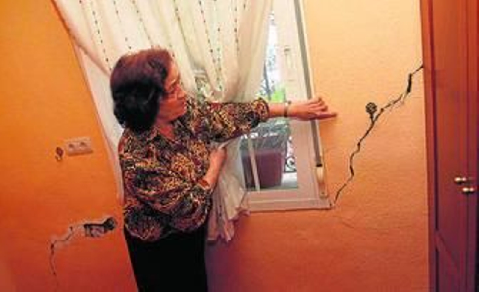 Imagen de archivo del interior de uno de los bloques de Carranque.