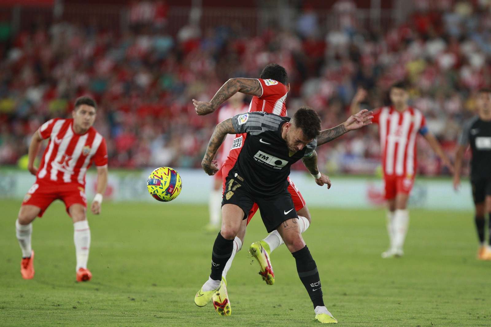 Imágenes del partido U.D. Almería-Elche C.F.