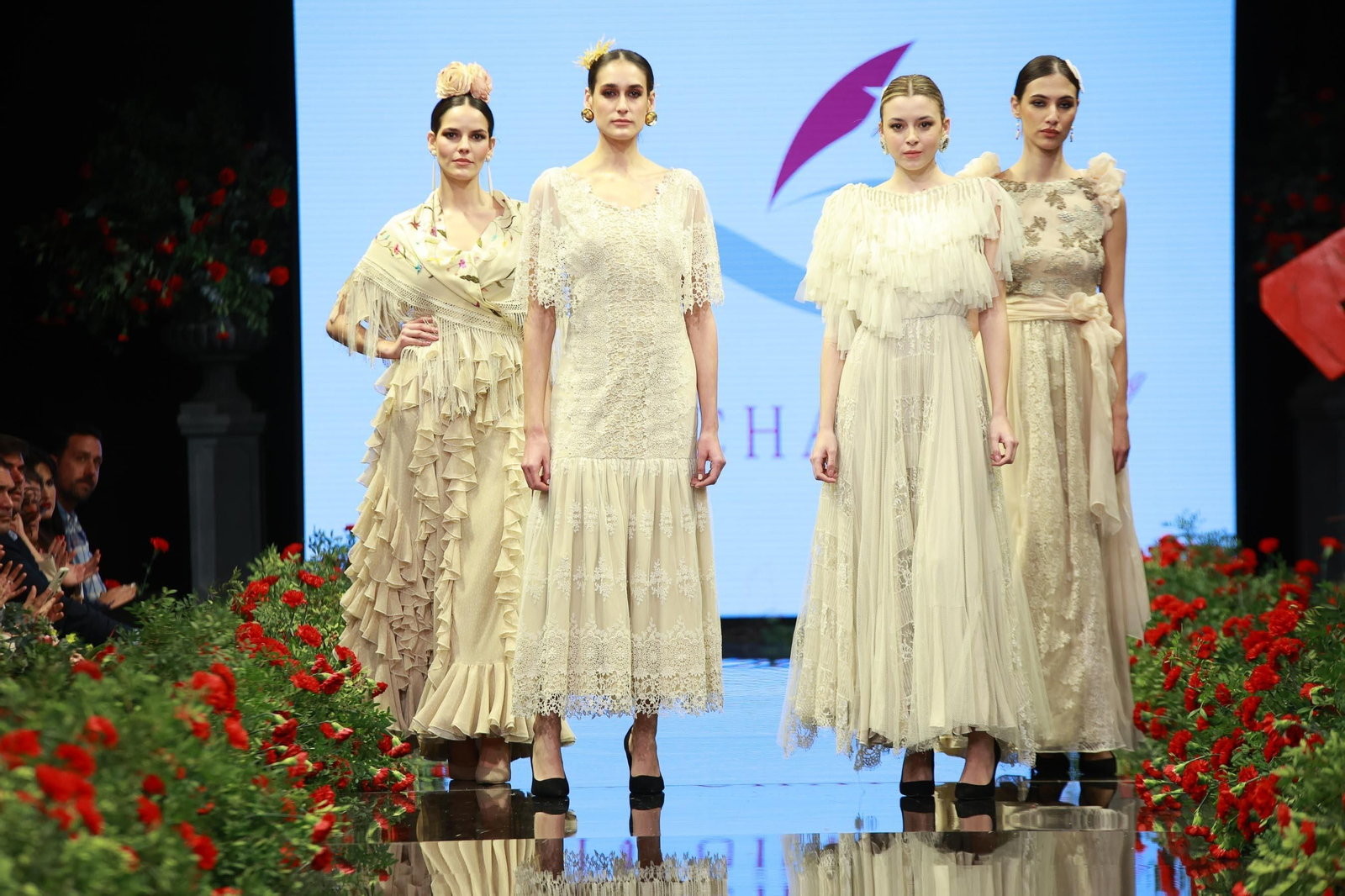 Desfile de Teresa Ninú - Atelier Nuria Chaparro en la Pasarela Flamenca Jerez Tío Pepe 2023