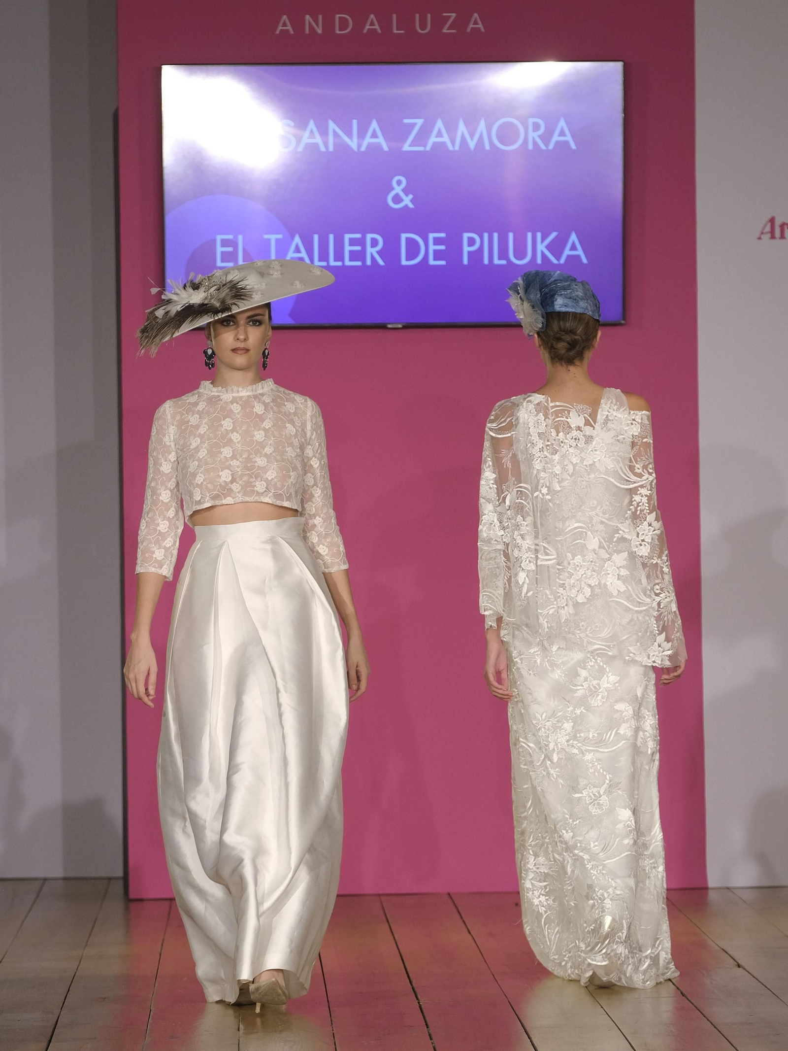 Tocados y pamelas, la tendencia en invitada que recuperan Susana Zamora y El taller de Piluka