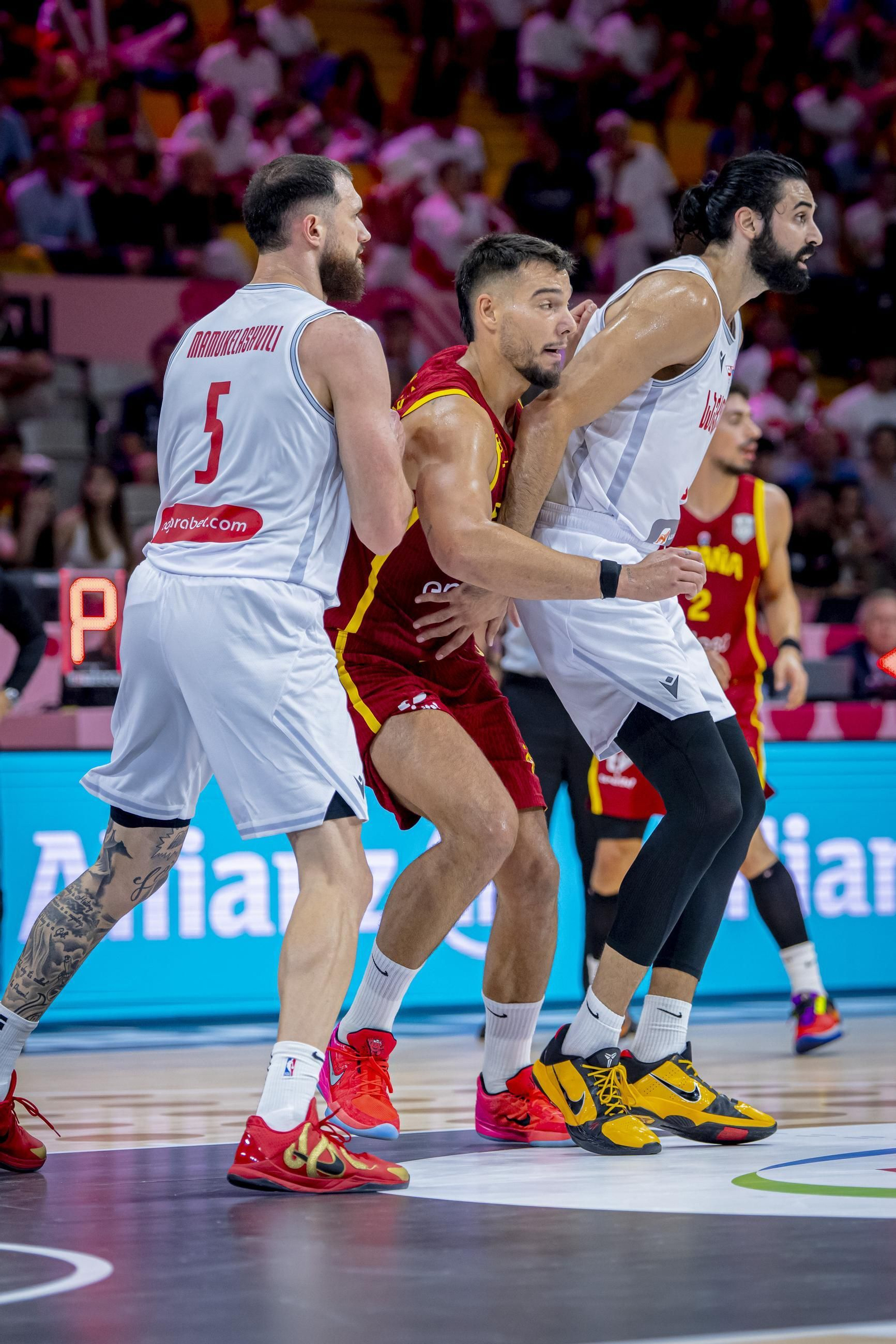 Las fotos del Georgia - España de baloncesto