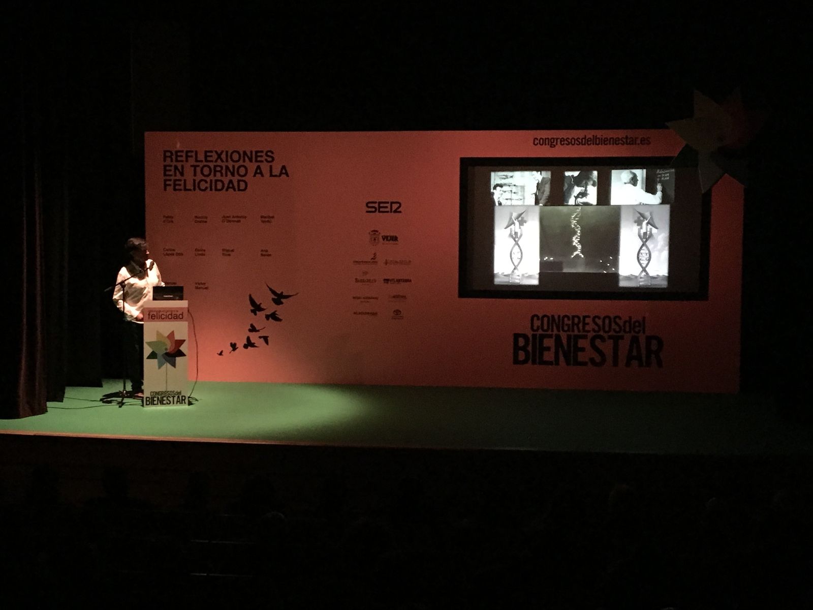 Carlos López Otín, primer ponente del Congreso del Bienestar de Vejer.