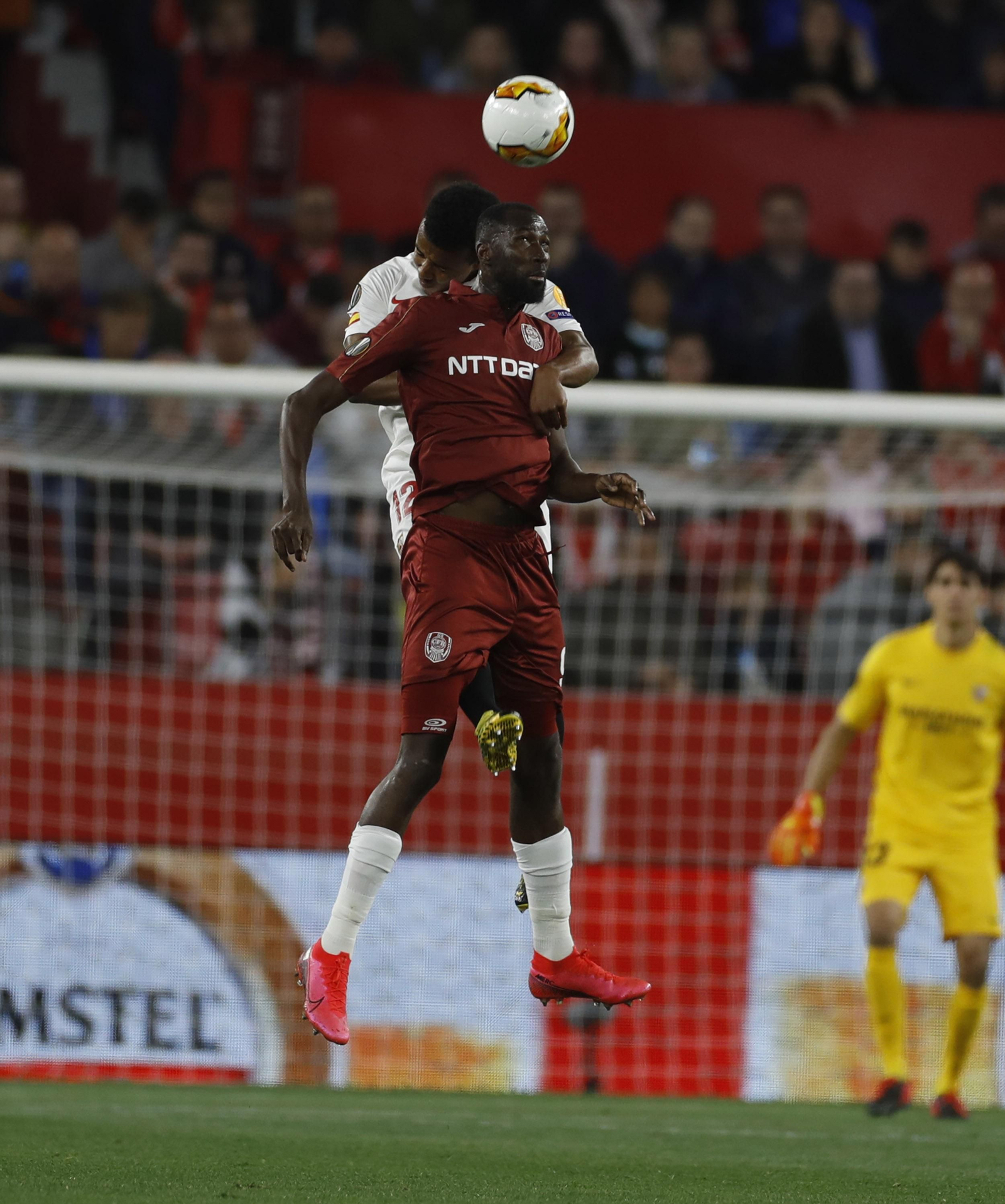 Las imágenes del Sevilla FC- CFR Cluj