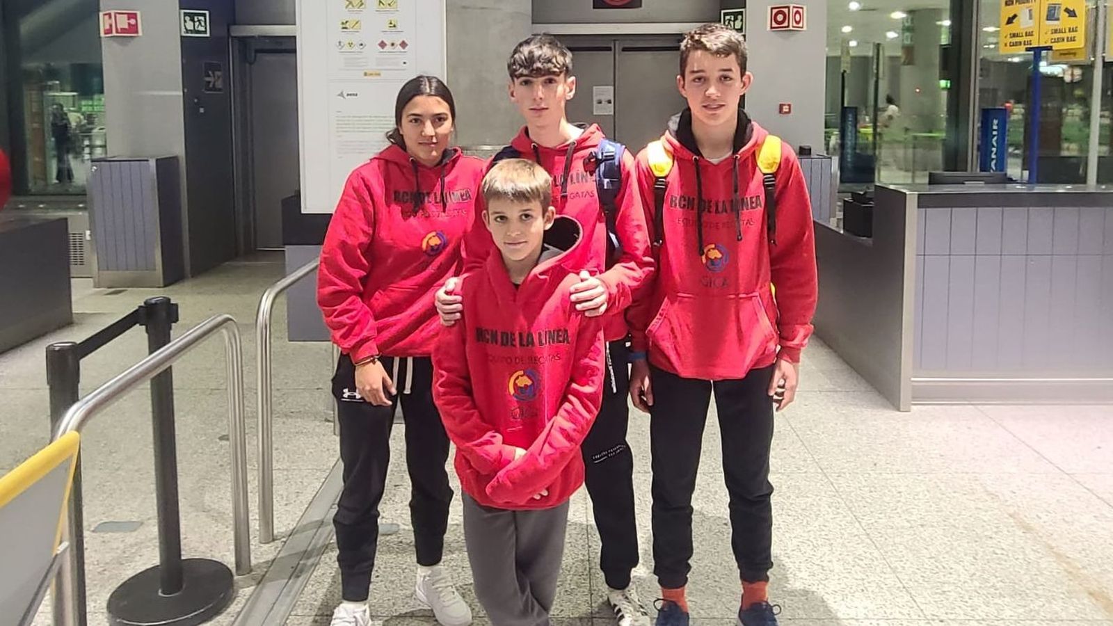 La expedición del Real Club Náutico de La Línea en la cita de Tenerife