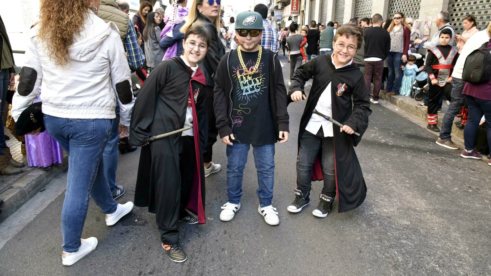 Cabalgata de Carnaval en La Línea en imágenes