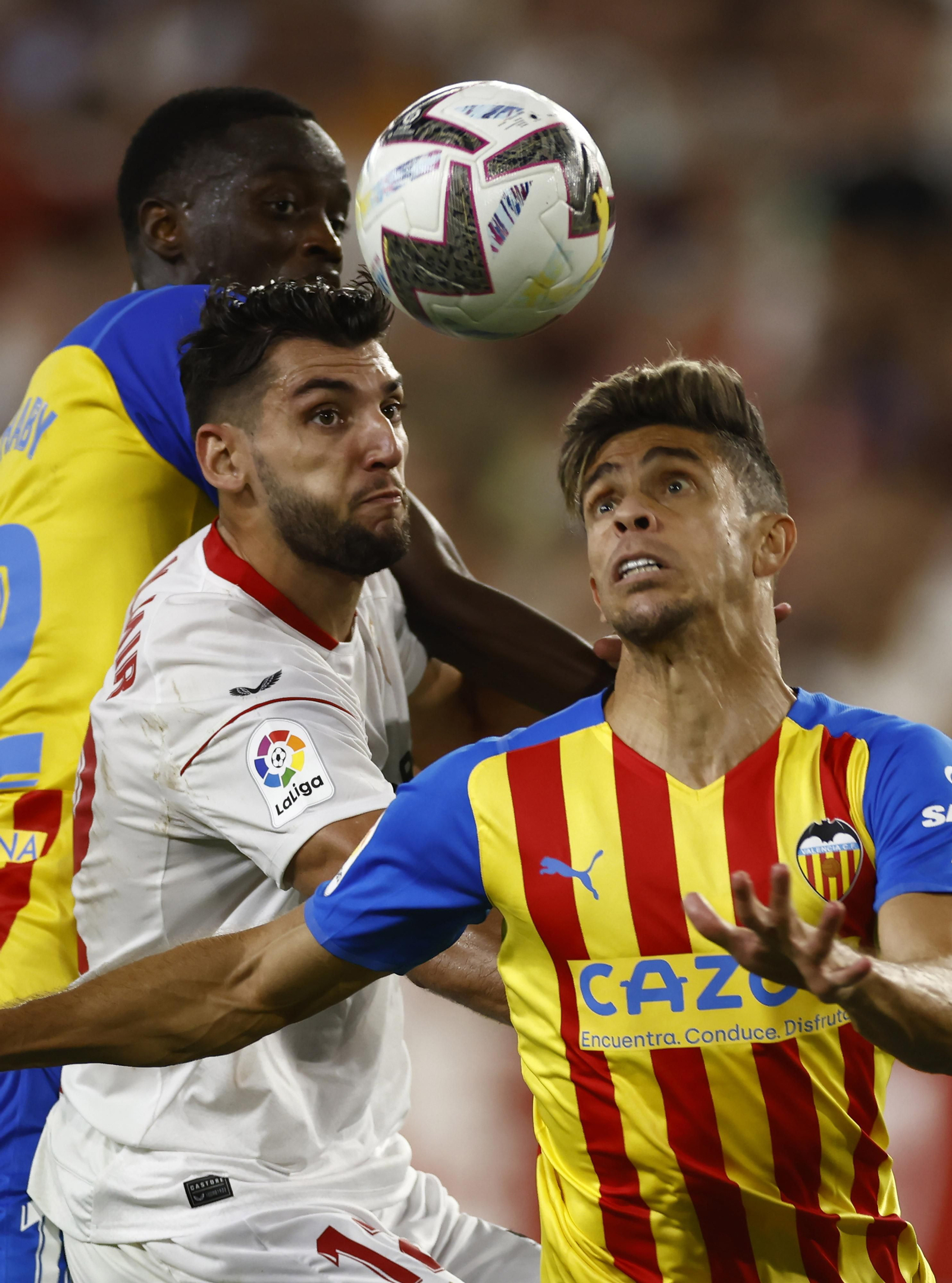 Las imágenes del Sevilla-Valencia