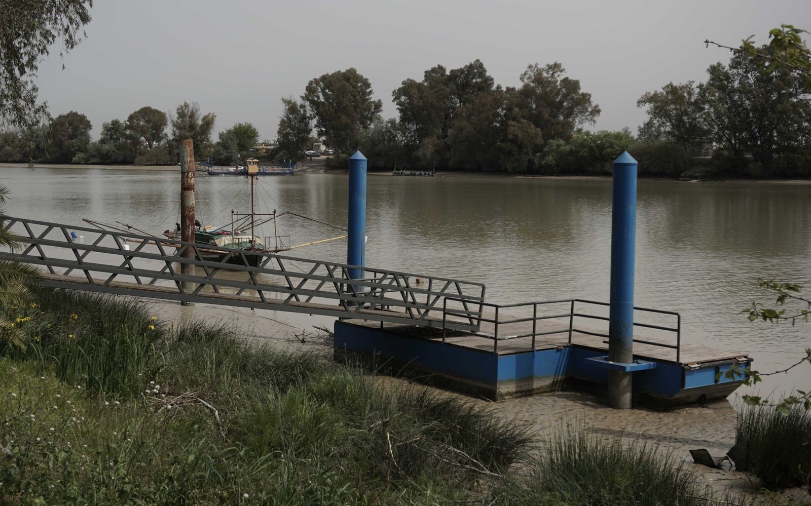 Pantalán de Coria del Río.