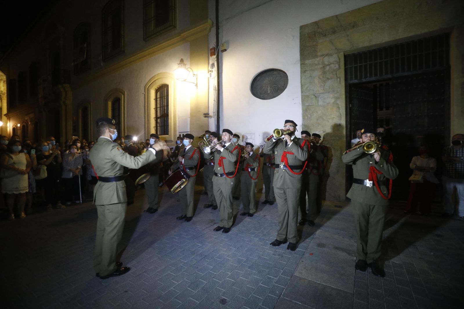 La retreta militar en Córdoba, en fotografías