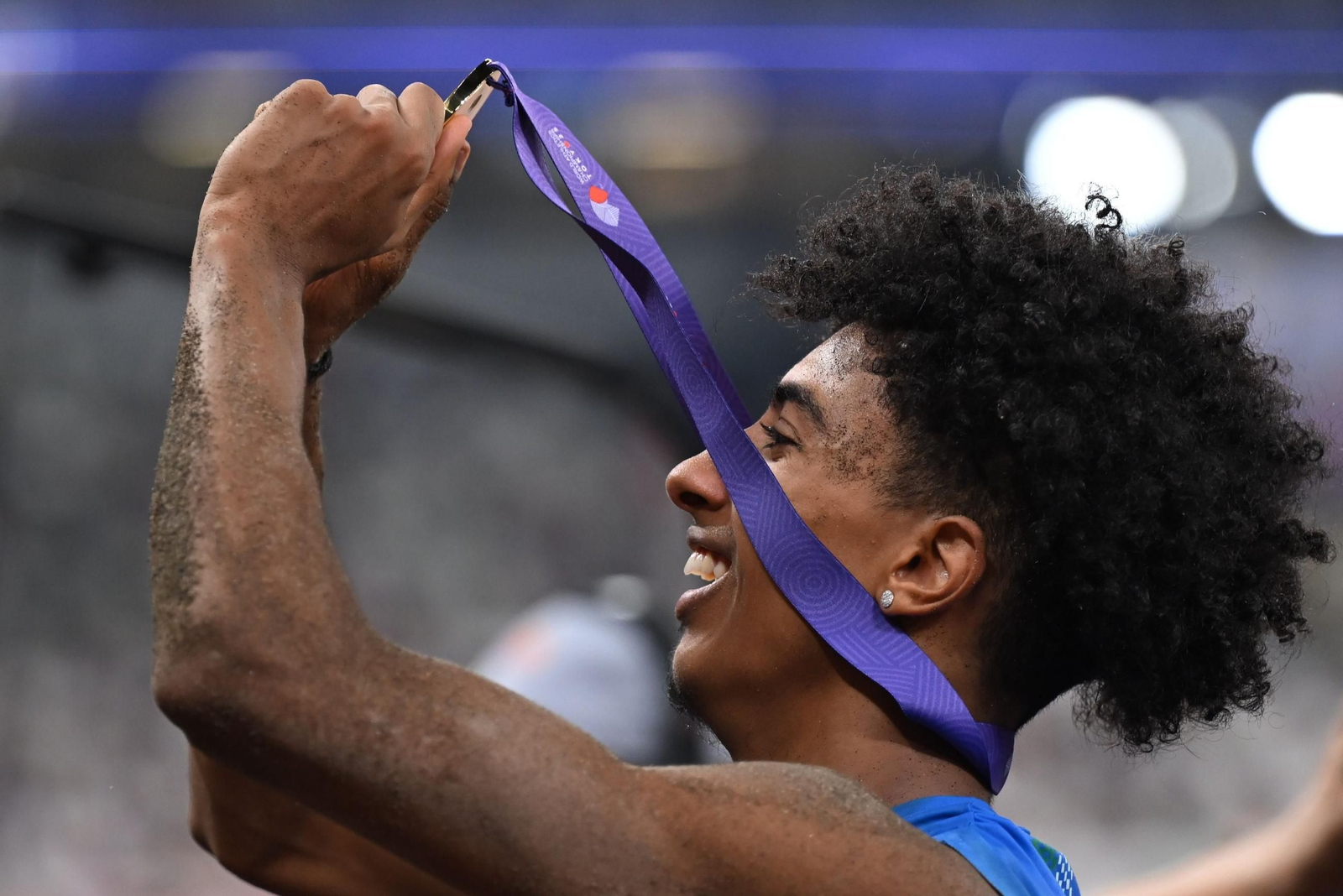 Las fotos de la lesión de Jordan Díaz y del resto de la jornada del Mundial de atletismo