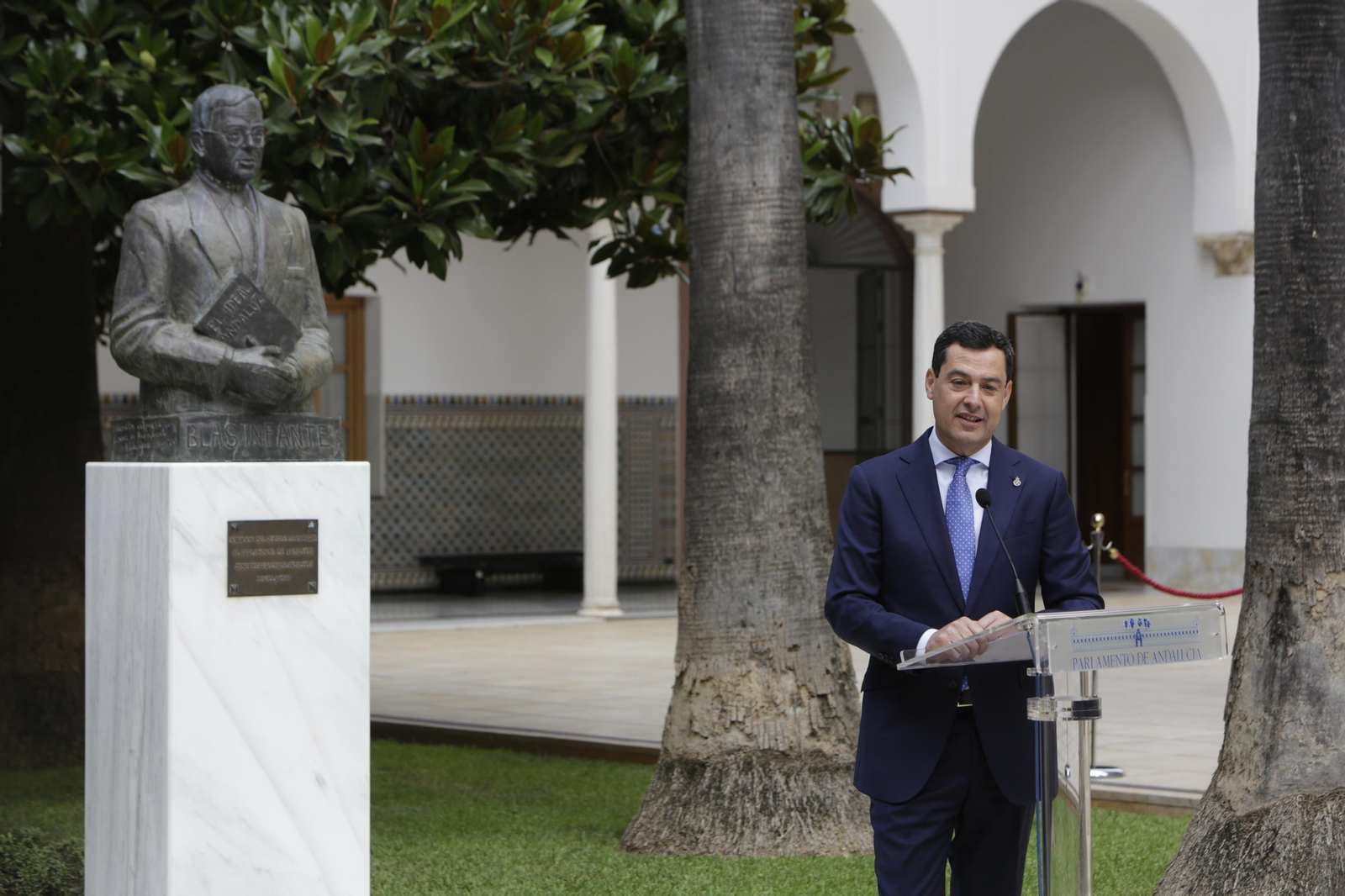 Acto de homenaje a Blas Infante en el Parlamento