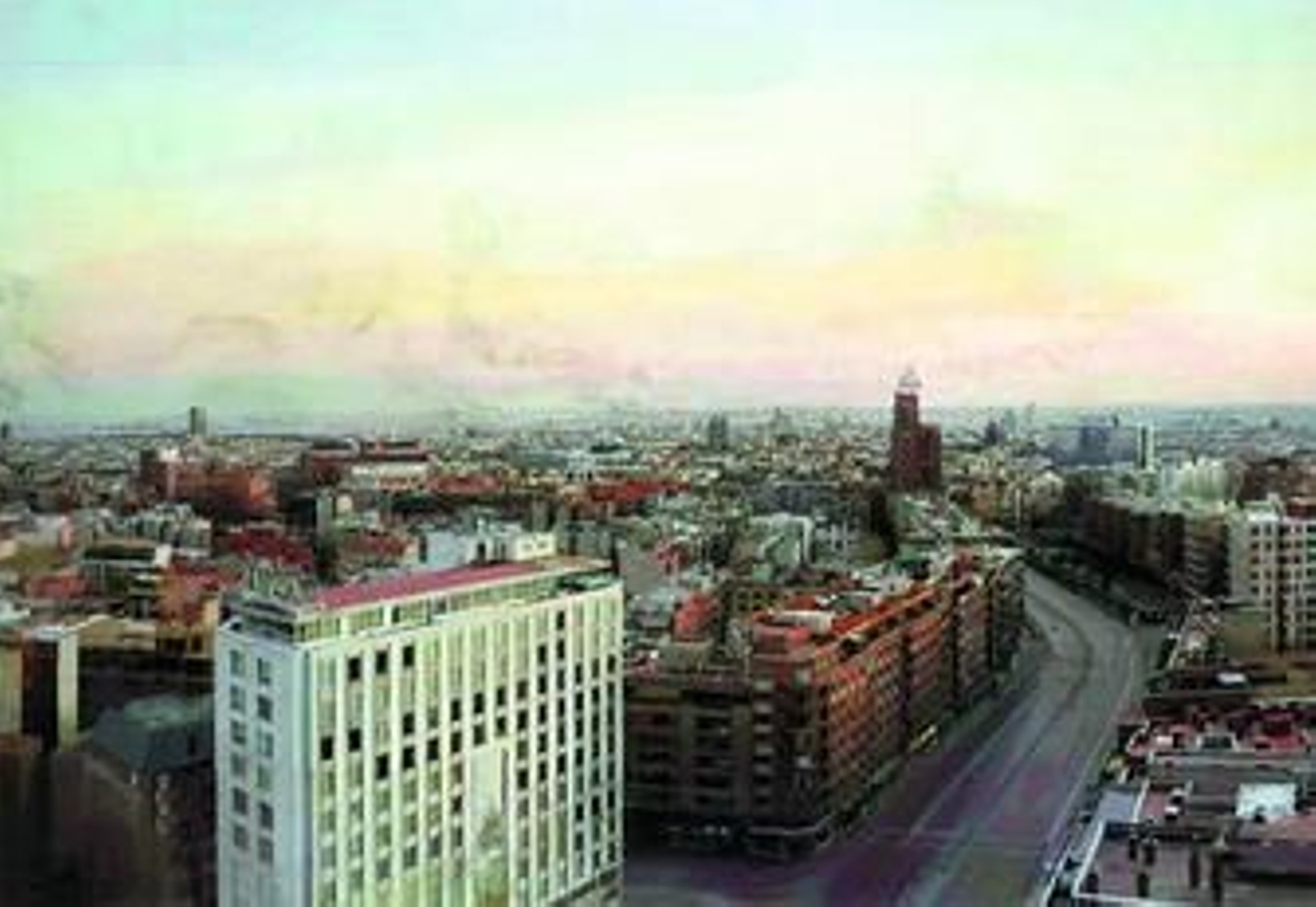 'Madrid desde Torres Blancas', la obra subastada la noche del lunes en Londres.