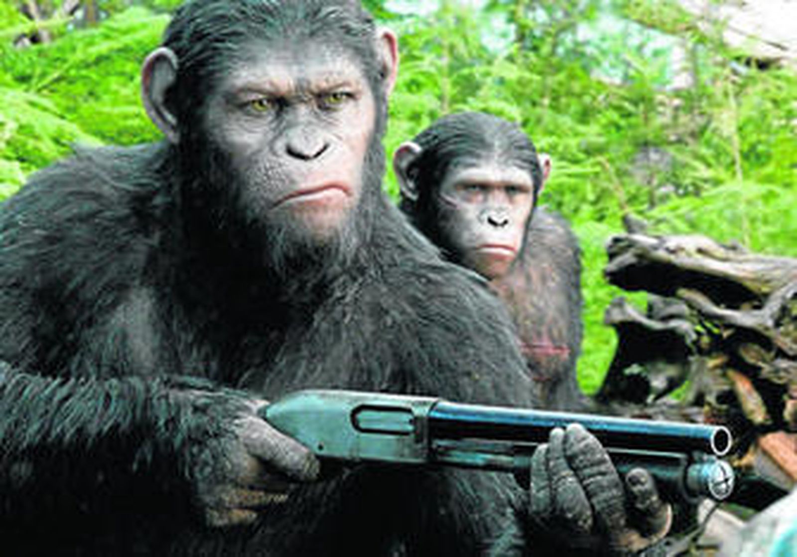 Una escena de 'El amanecer del planeta de los simios'.