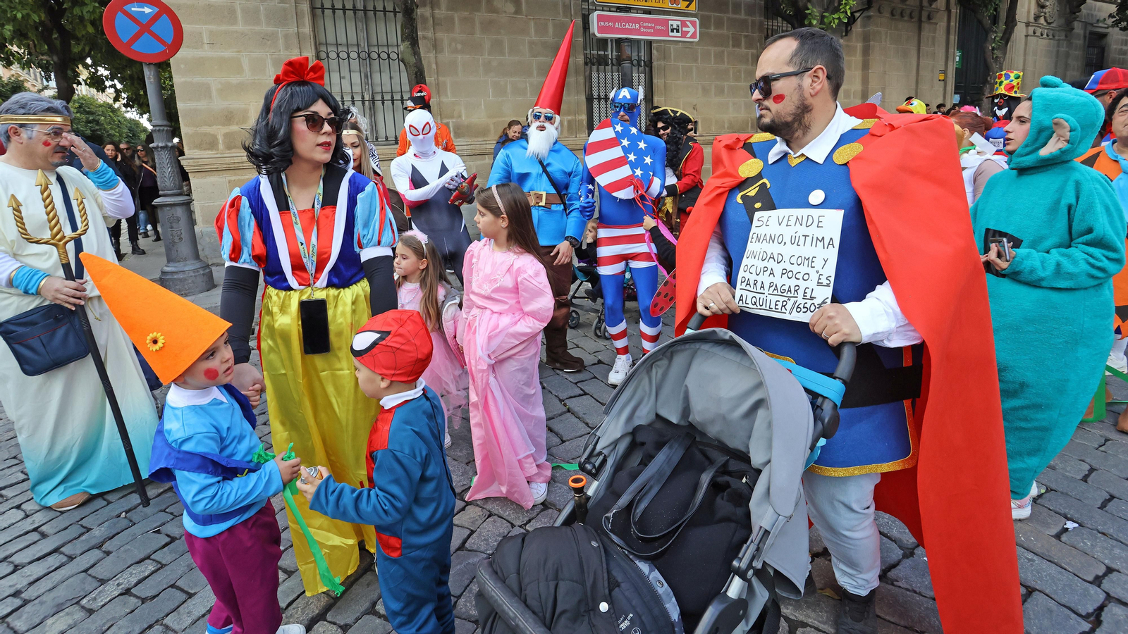 Pasacalles por el Carnaval en Jerez
