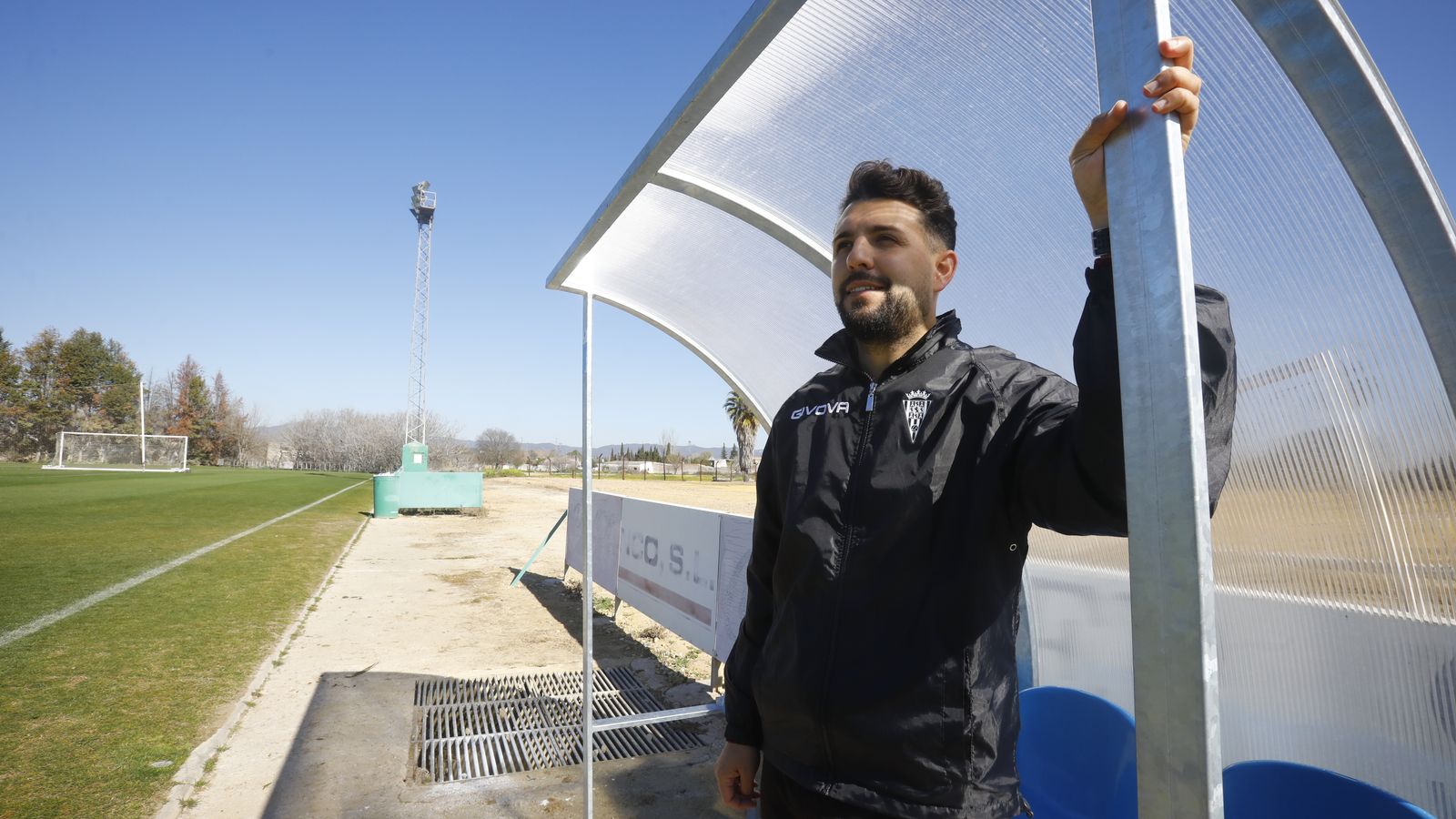 Óscar Ibáñez posa para 'el Día' en la Ciudad Deportiva.
