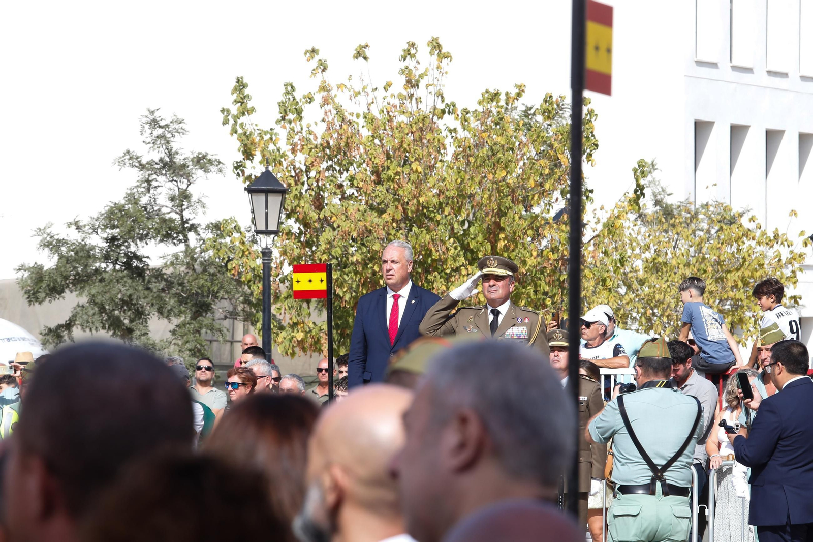 San Roque homenajea al Regimiento Pavía en su 30 aniversario, en imágenes