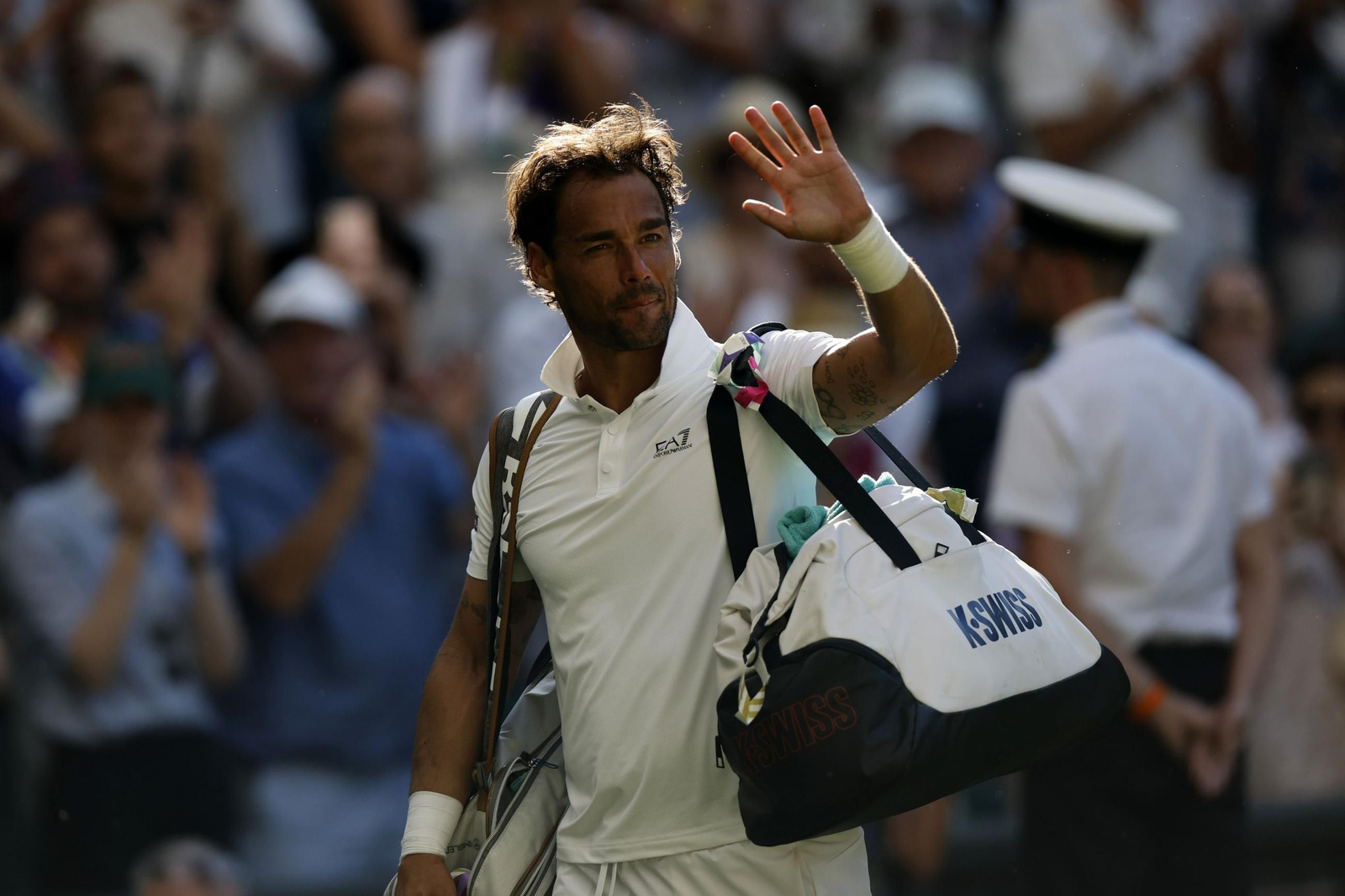 Las imágenes del debut de Alcaraz en Wimbledon y del resto de la jornada