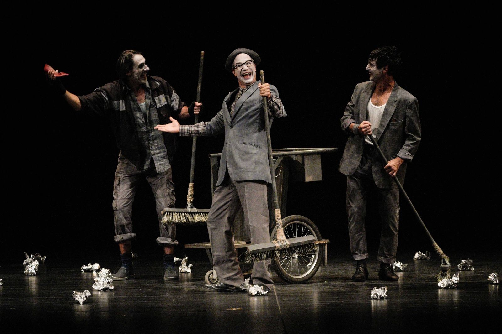 Una escena de la obra 'Los despiertos'.