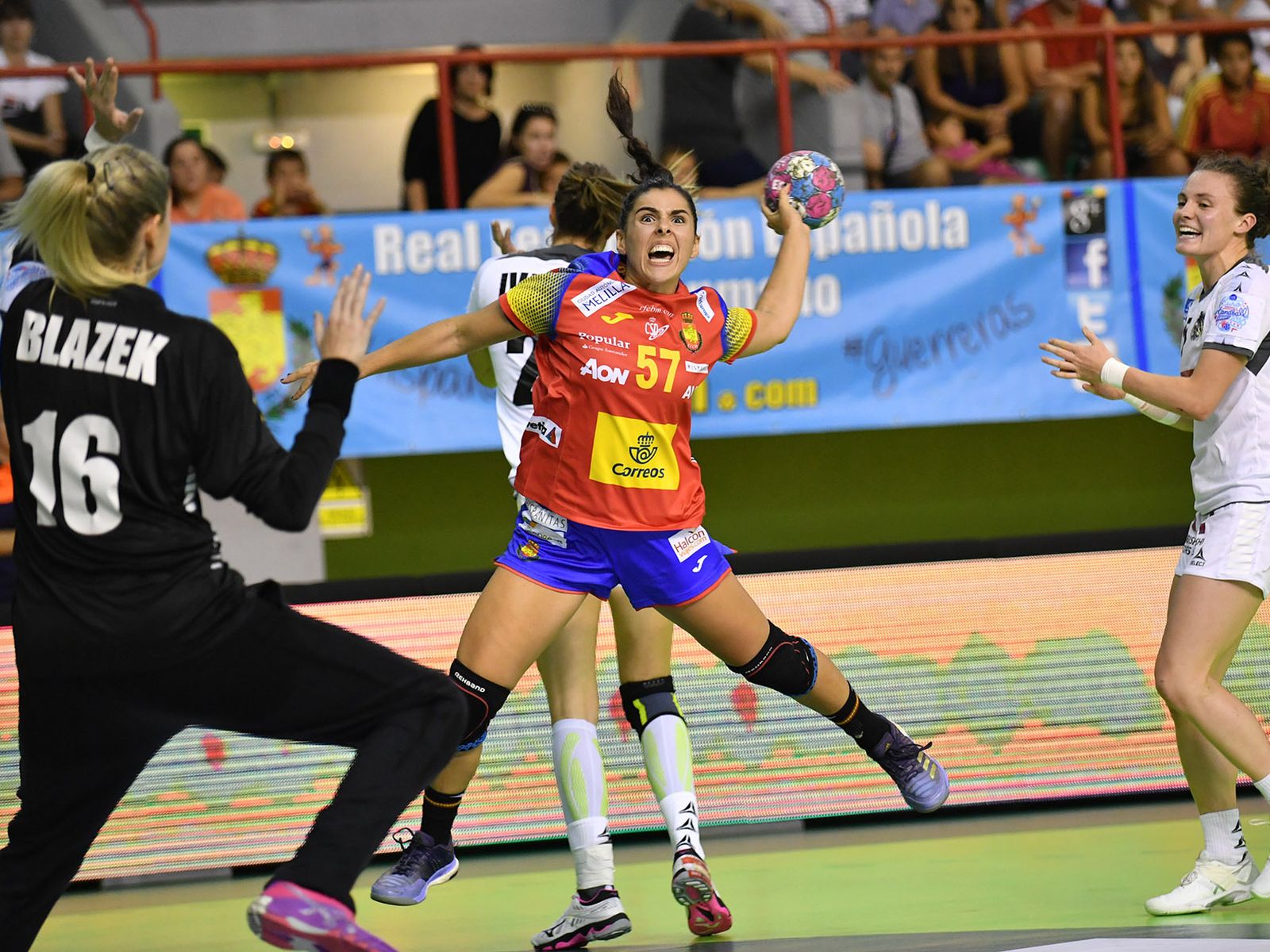 La algecireña Paula Valdivia, con la selección española