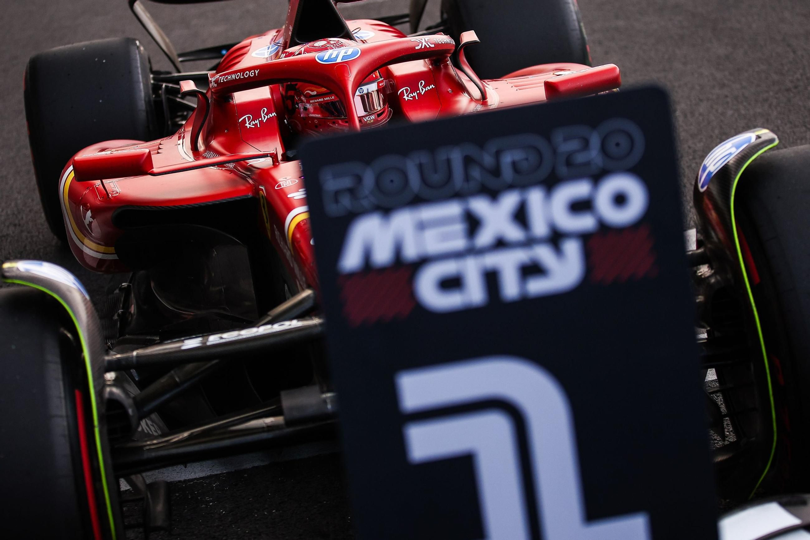 Las fotos del triunfo de Carlos Sainz en México