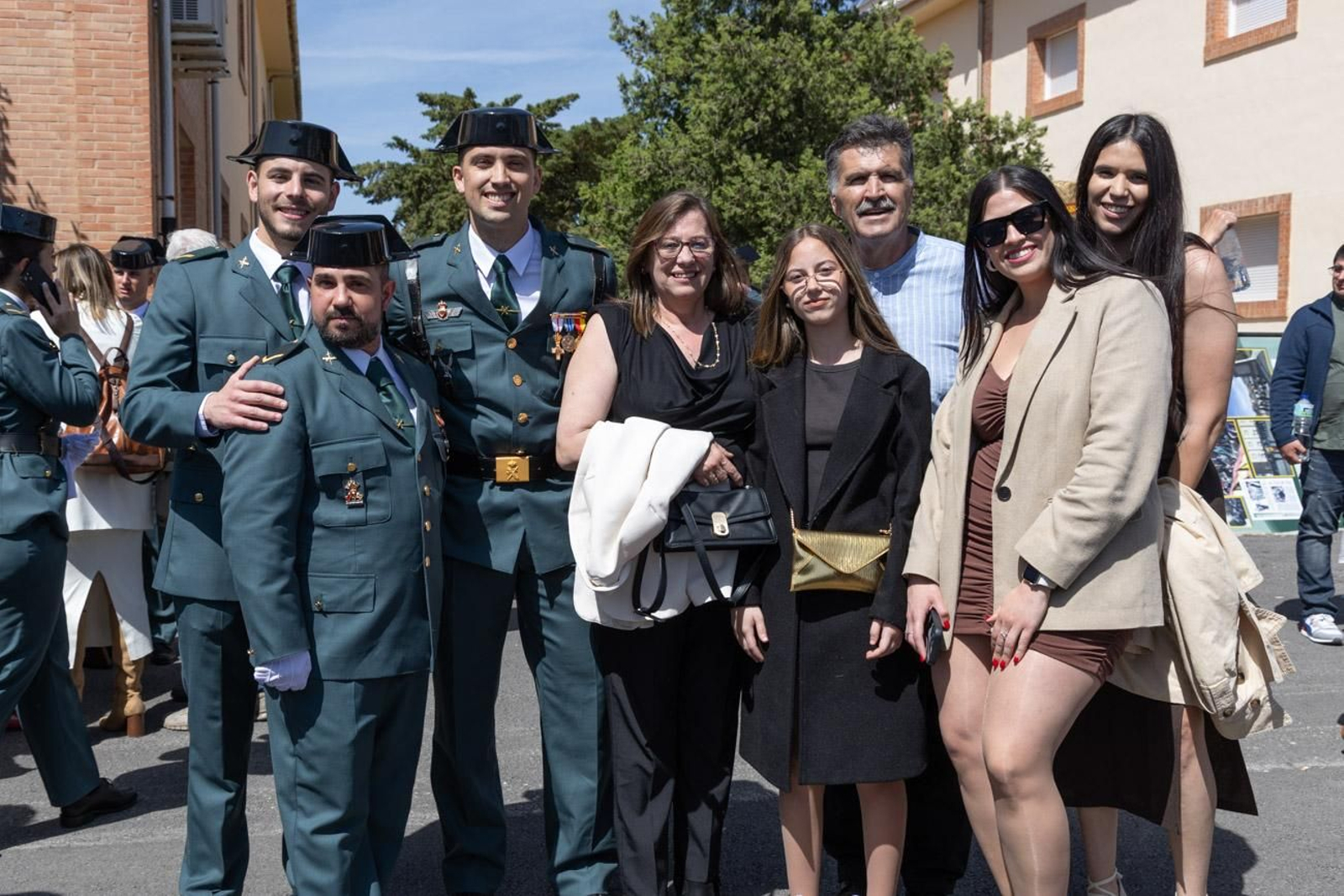 Jura de bandera de la 130ª promoción de guardias civiles de la Academia de Baeza