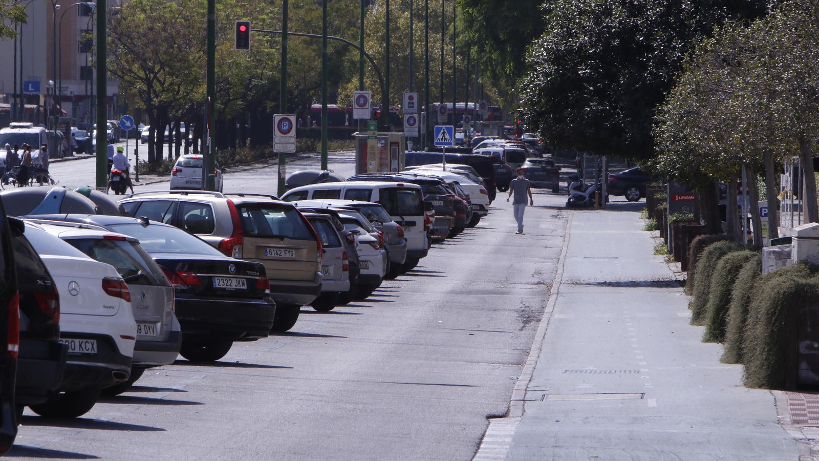 La reurbanización eliminará los dos carriles de servicio.