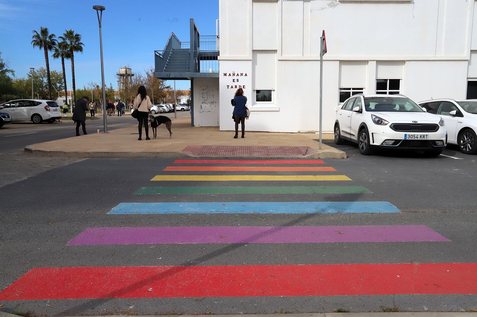 Wild Welva y María JL Hierro inauguran las nuevas intervenciones de Arte urbano en el Campus del Carmen, en imágenes