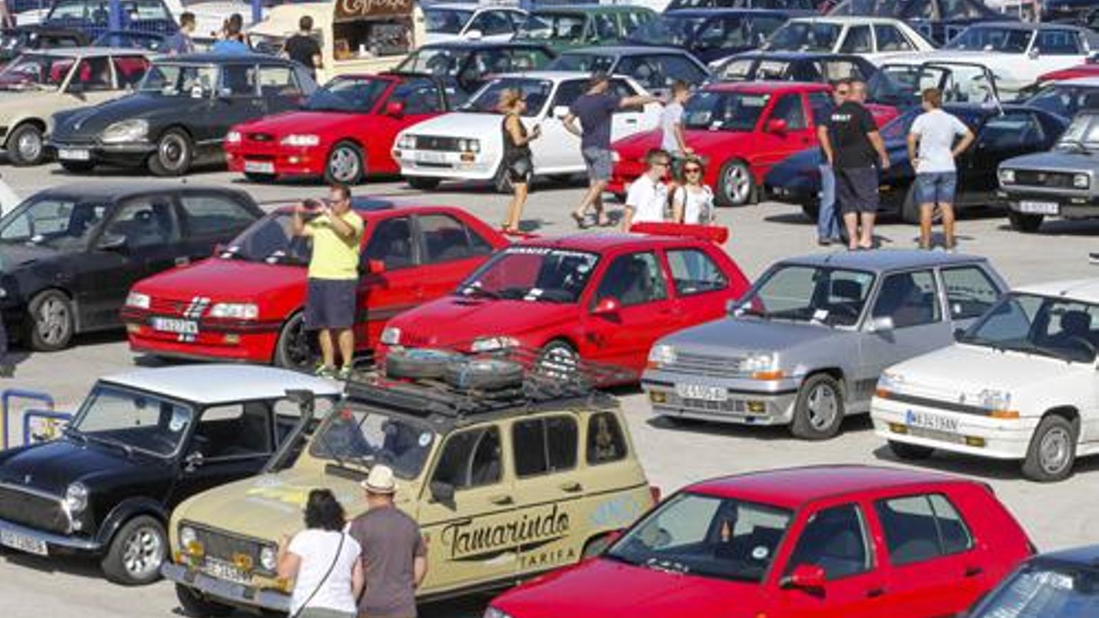 Concentración de coches clásicos