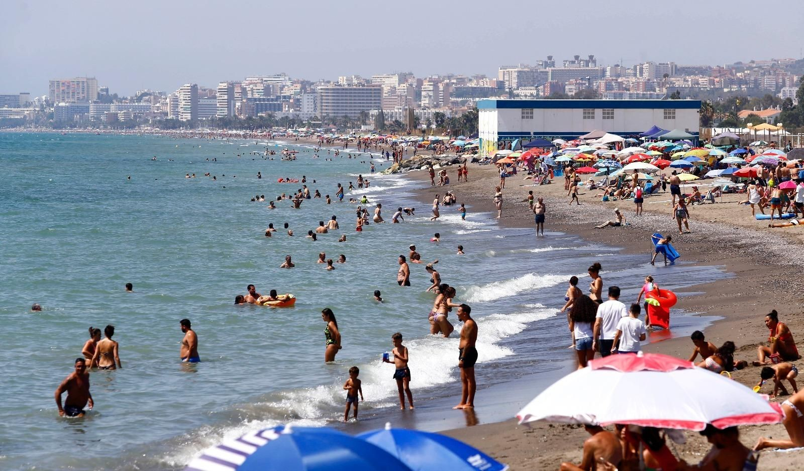 Imagen de archivo de la playa de Guadalmar.
