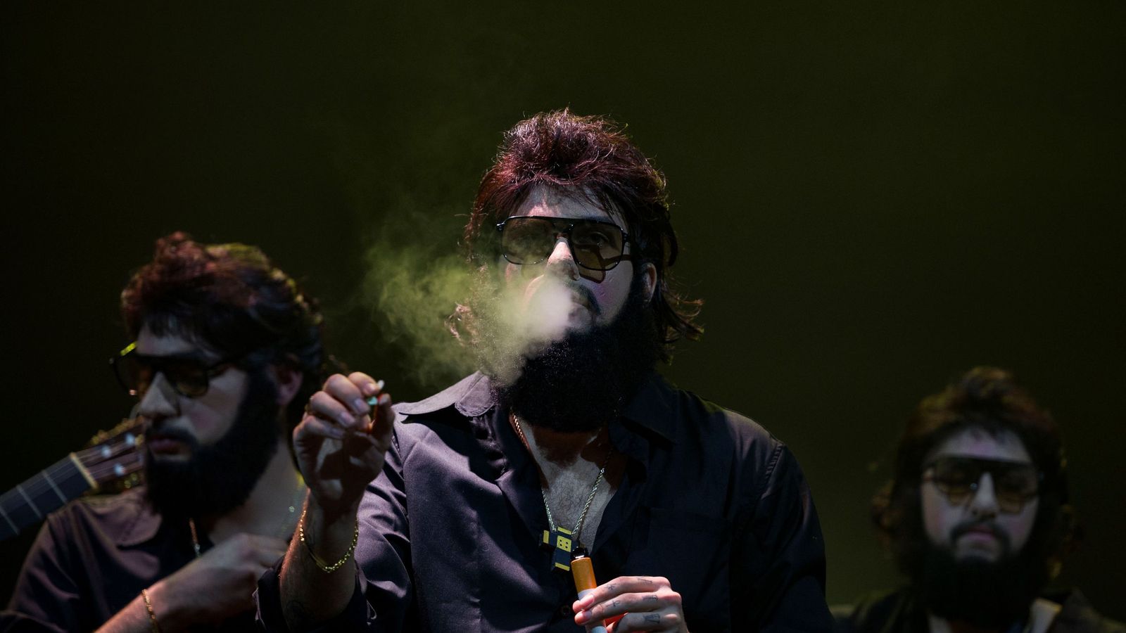 La chirigota 'Comparsa Los calaíta...', en el COAC 2025