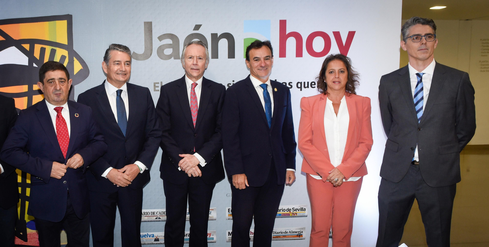 Acto de inauguración del nuevo periódico del Grupo Joly, Jaén hoy