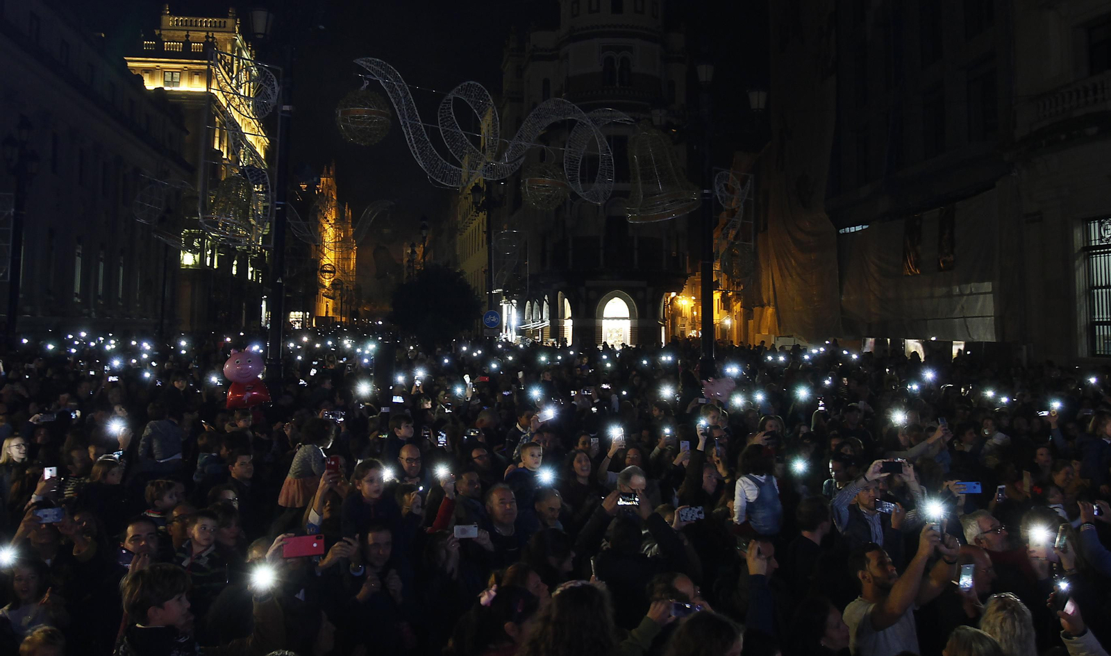 Sevilla estrena iluminación navideña