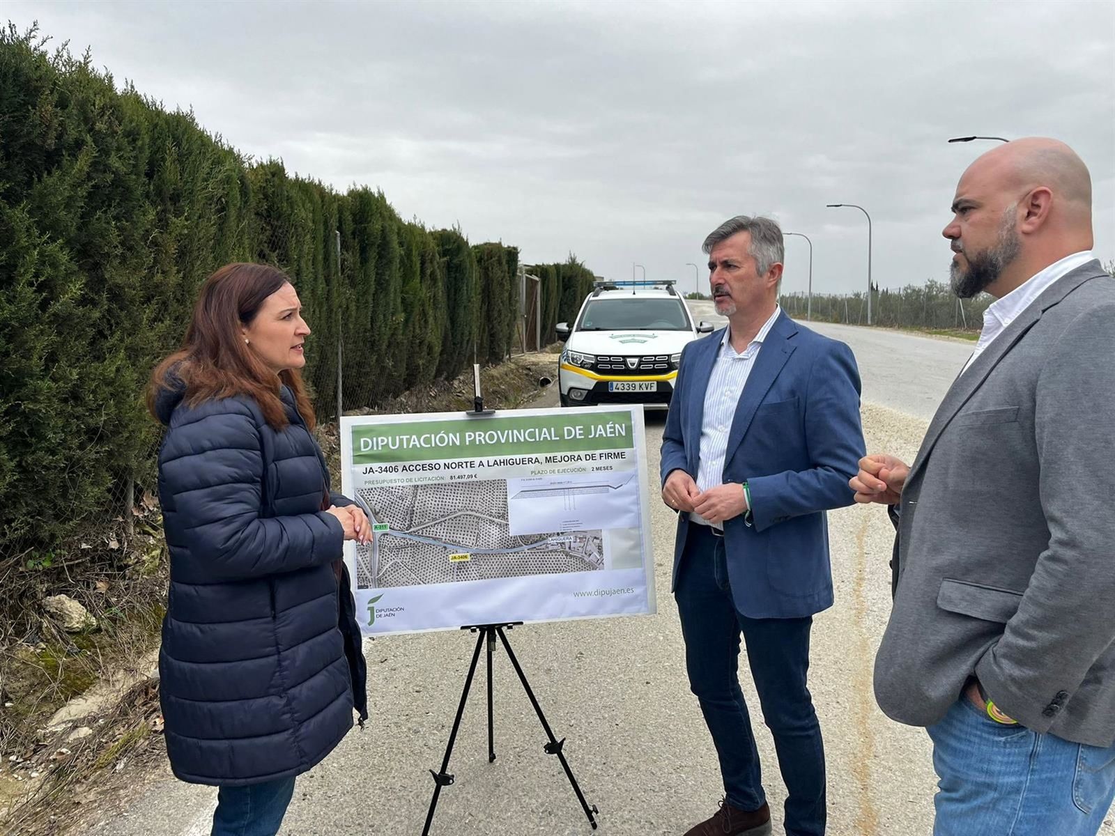 Presentación del proyecto de mejora para esta carretera.