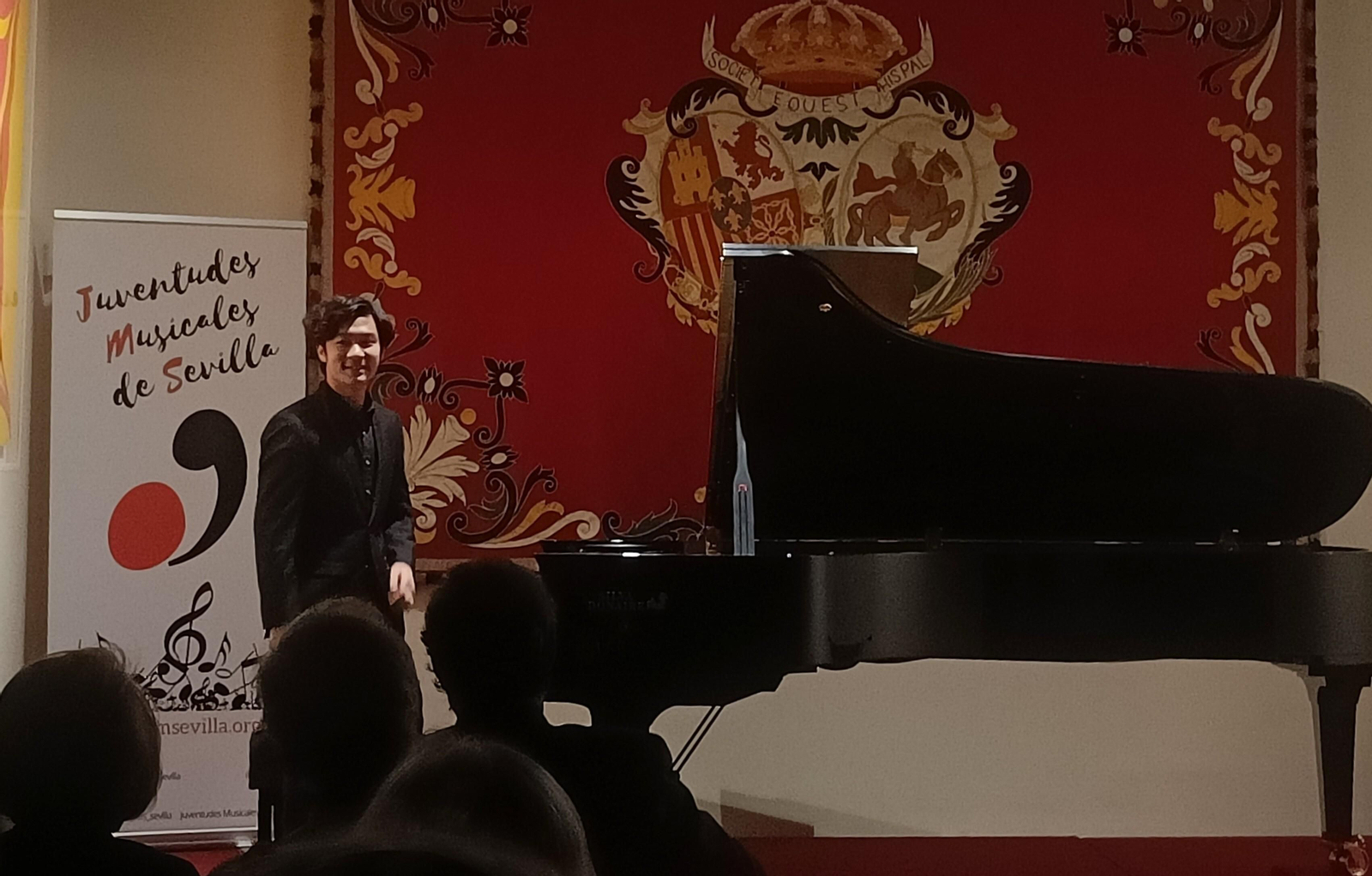 Xiaolu Zang en la Real Maestranza.