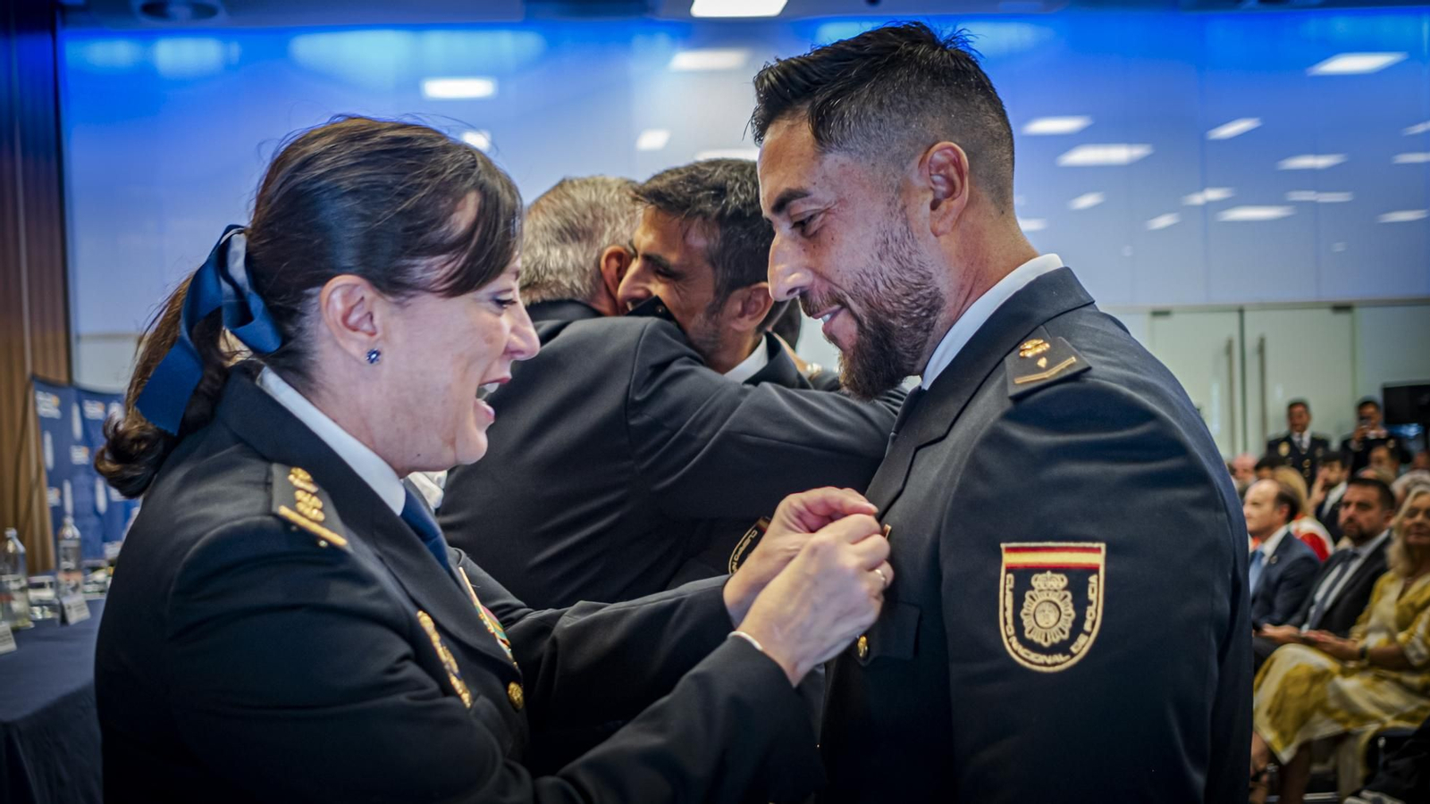 Las imágenes de la celebración del acto del Día de la Policía Nacional en Cádiz.