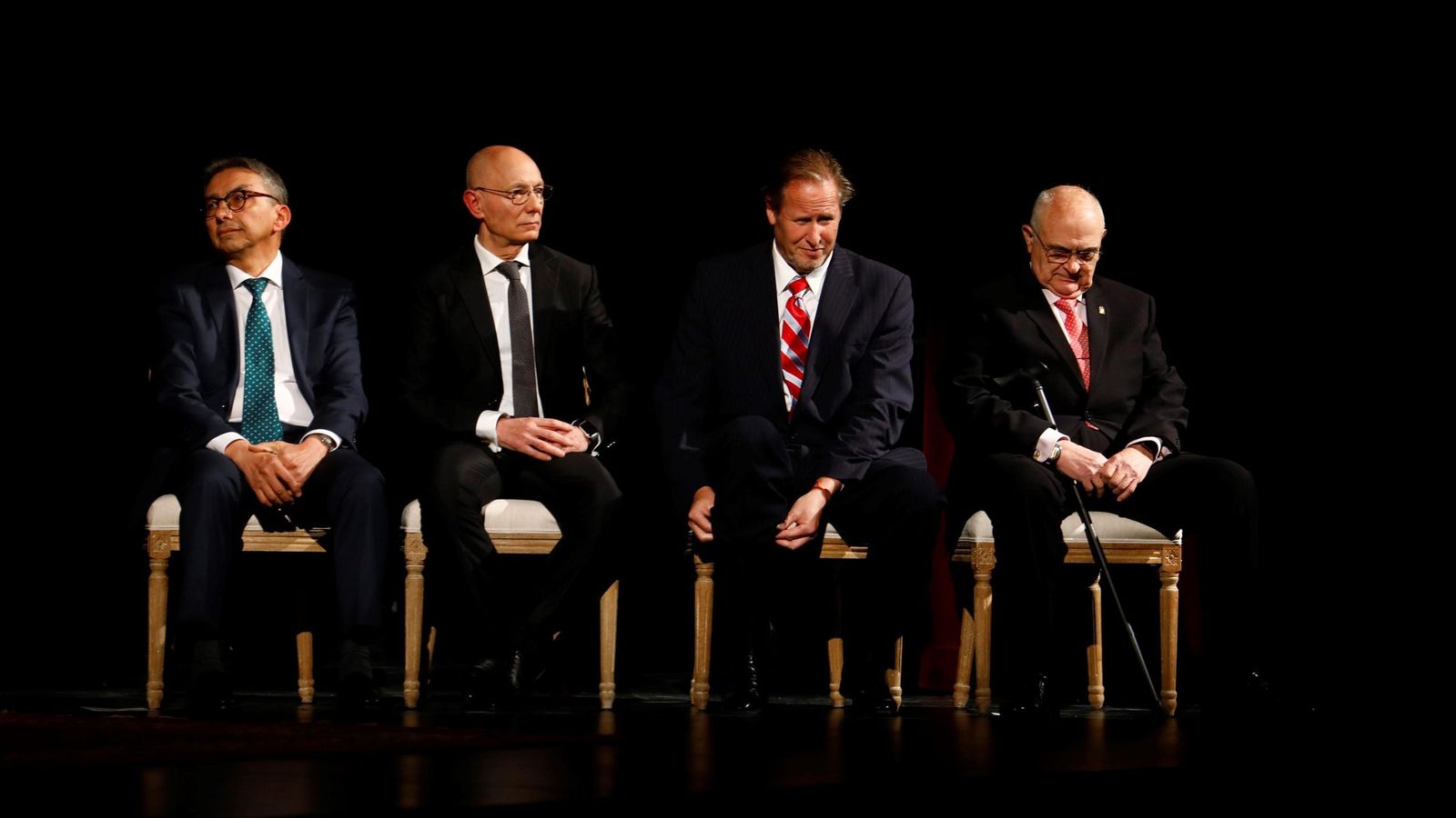 Los ganadores de las cuatro categorías en la edición de 2024.