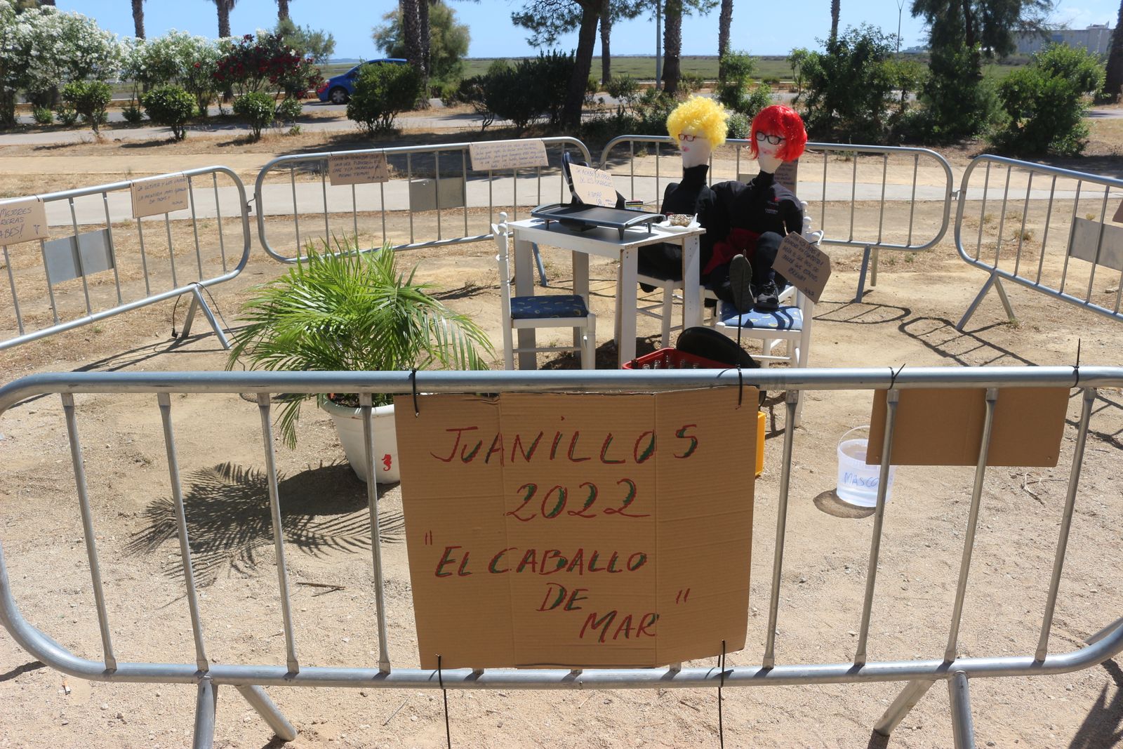 Juan y Juana creados por el Bar el Caballo de Mar
