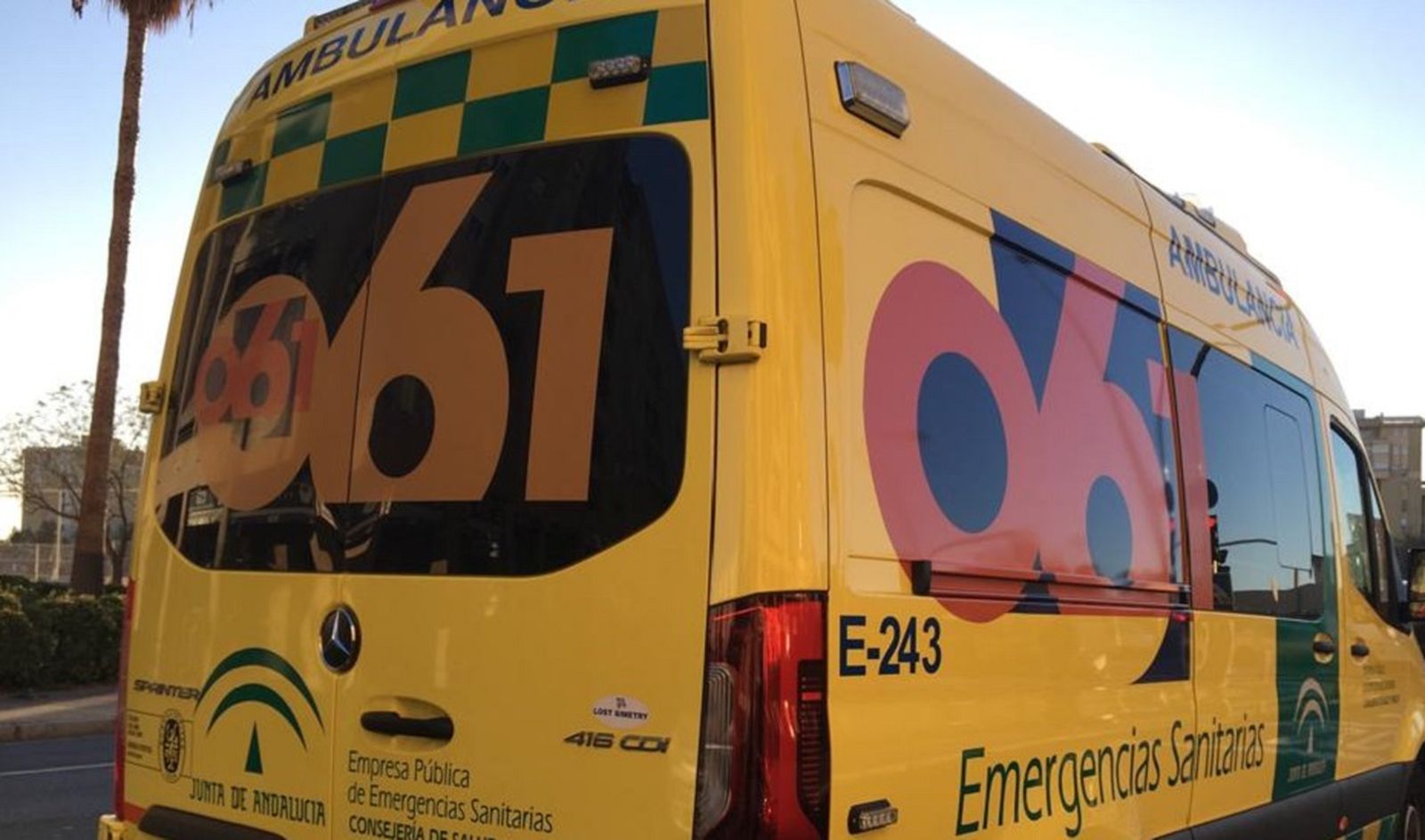 Ambulancia del 061, en una imagen de archivo.