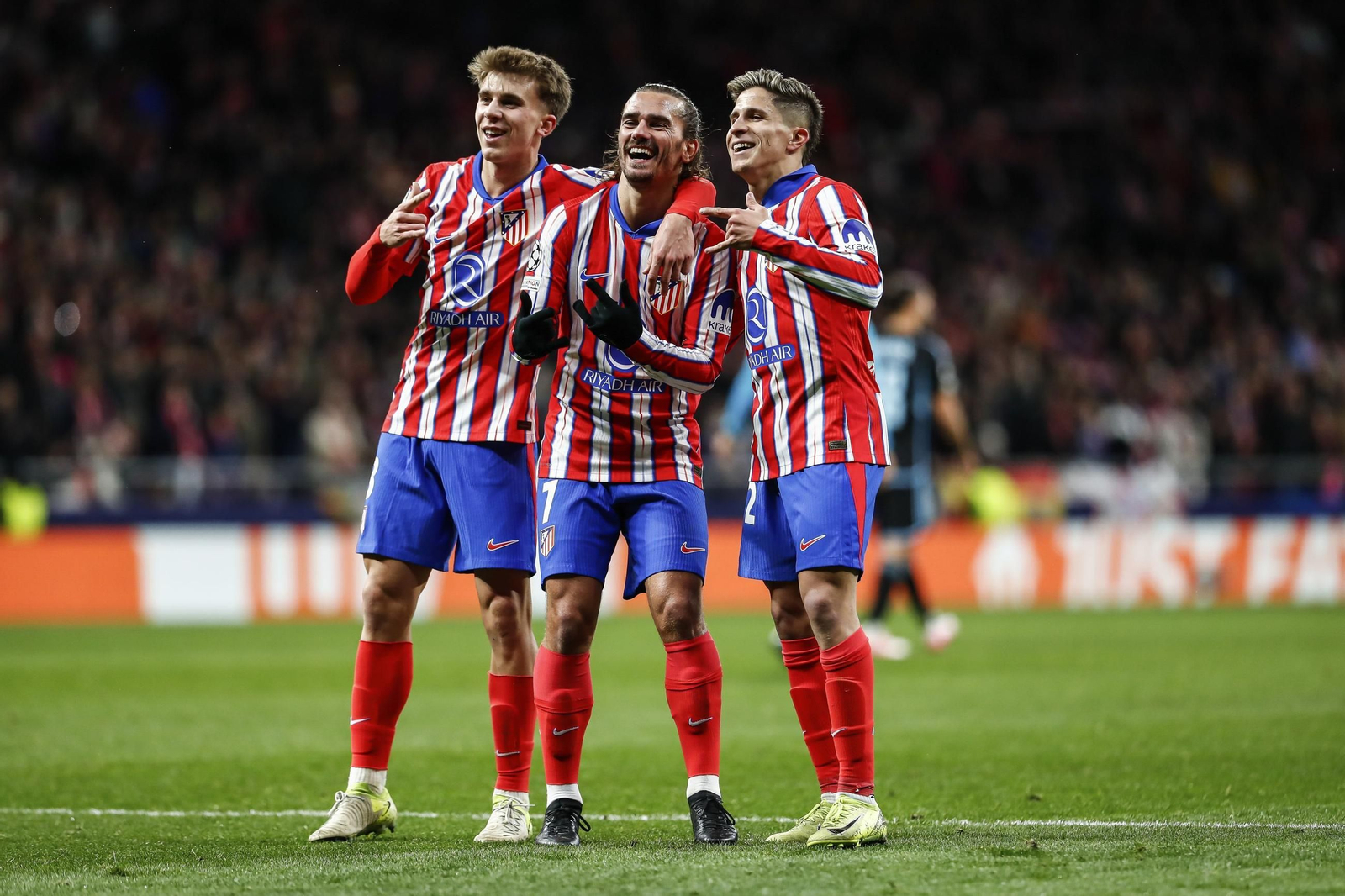 Las fotos del Atlético de Madrid - Slovan de Bratislava