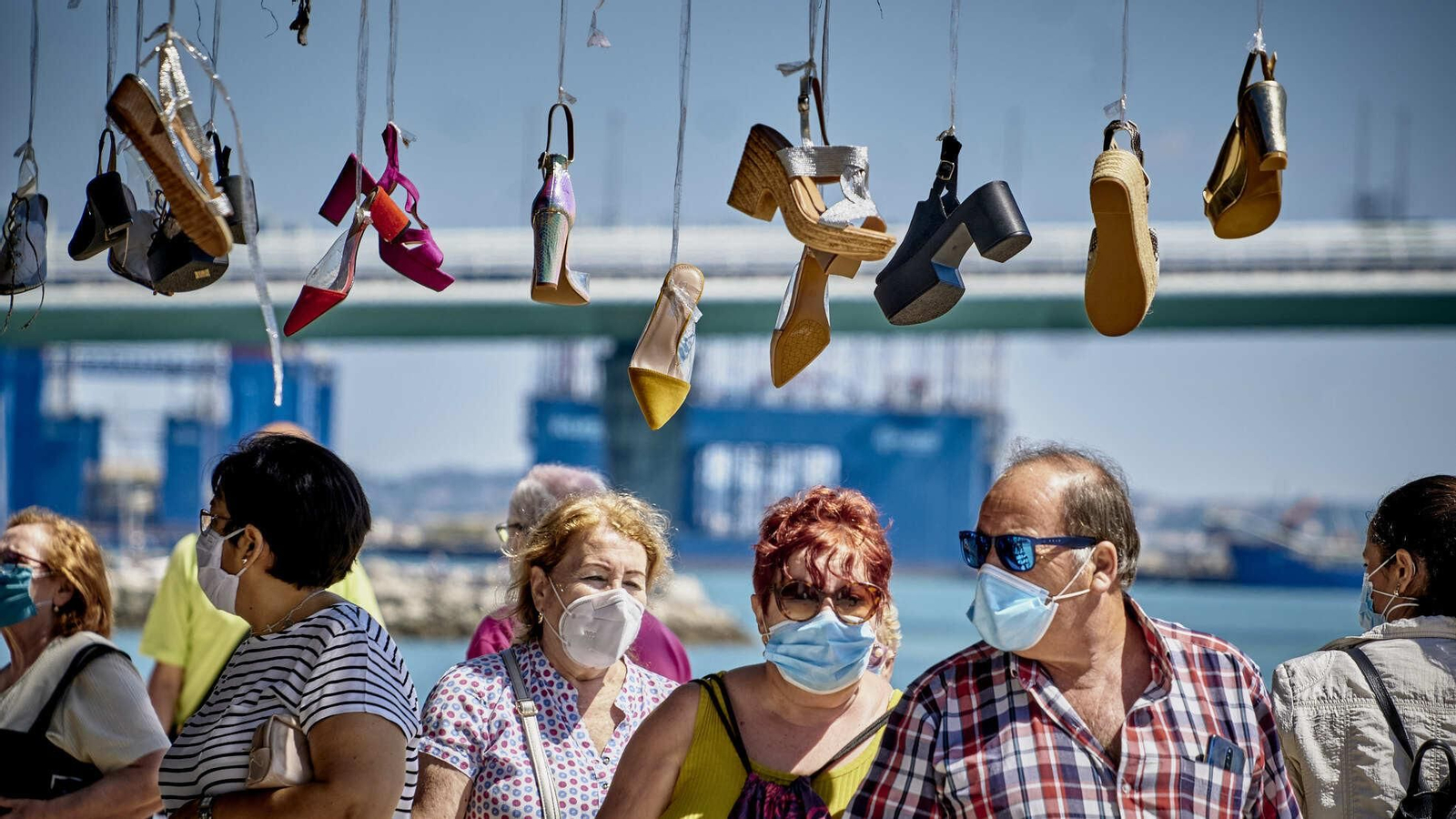 Primer día de 'Piojito' en Cádiz desde que empezó la pandemia.